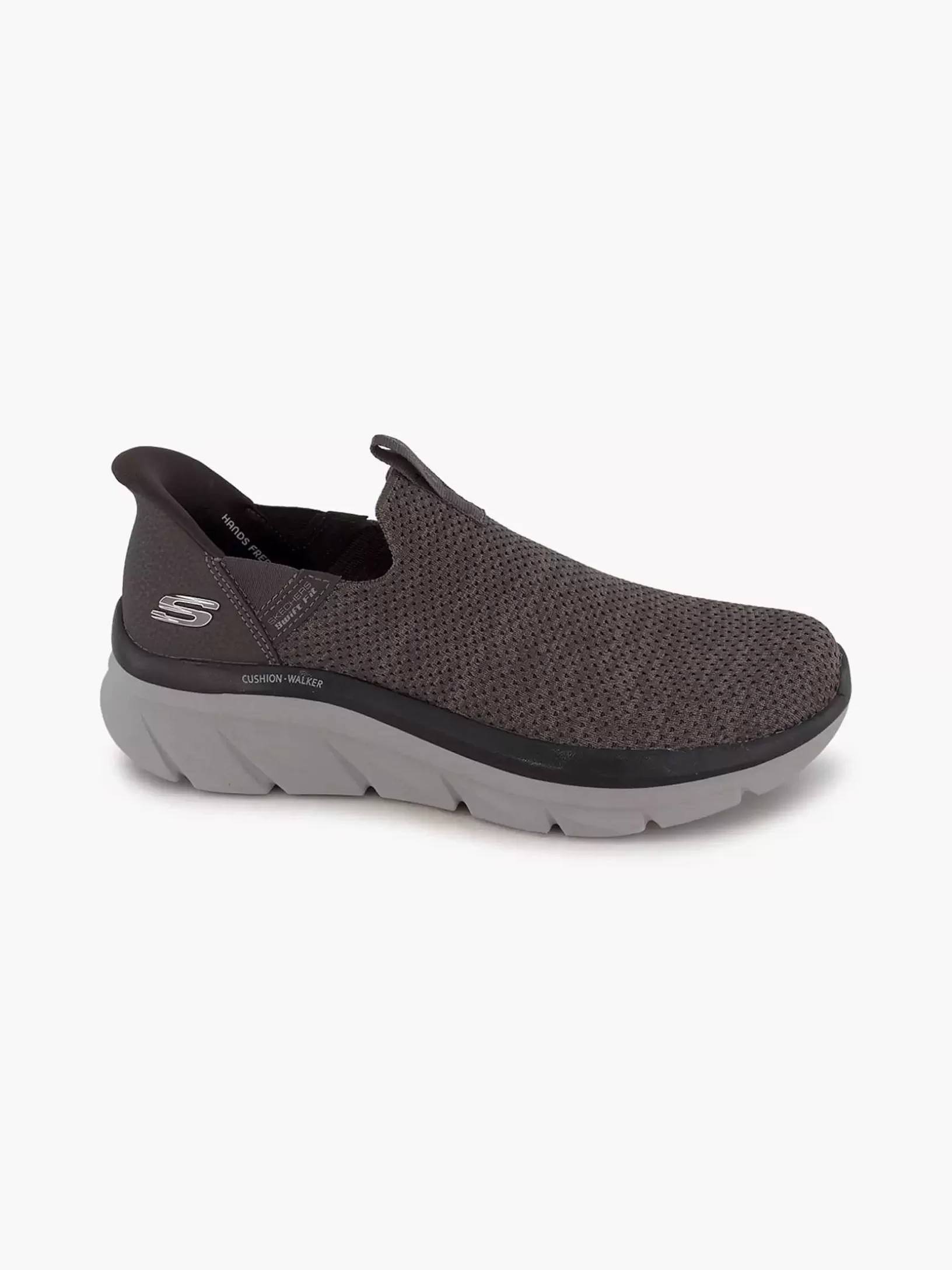 Gentlemen Skechers Gray Sneaker Swift Fit - Hands Free