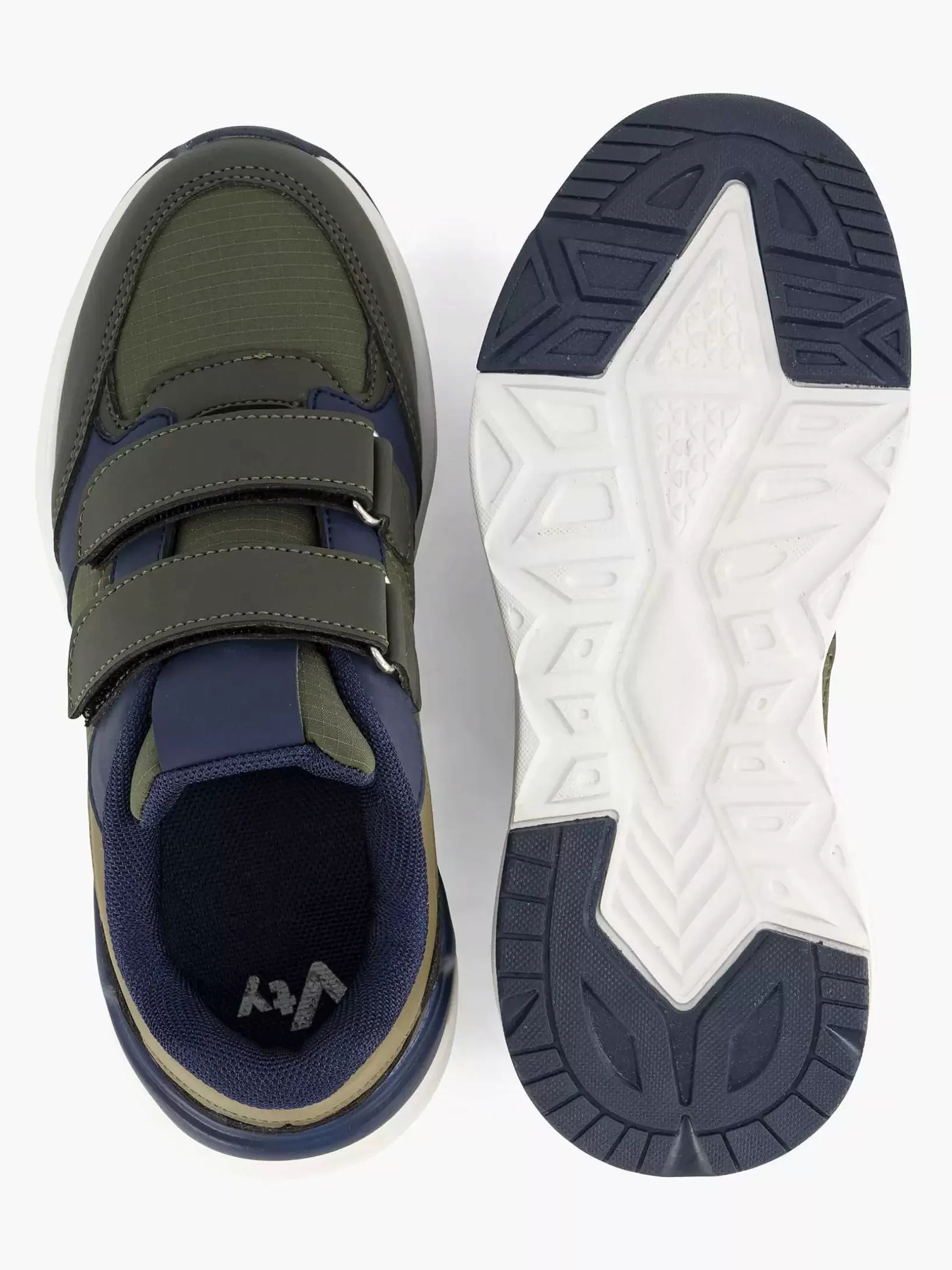 Children Vty Green Chunky Sneaker