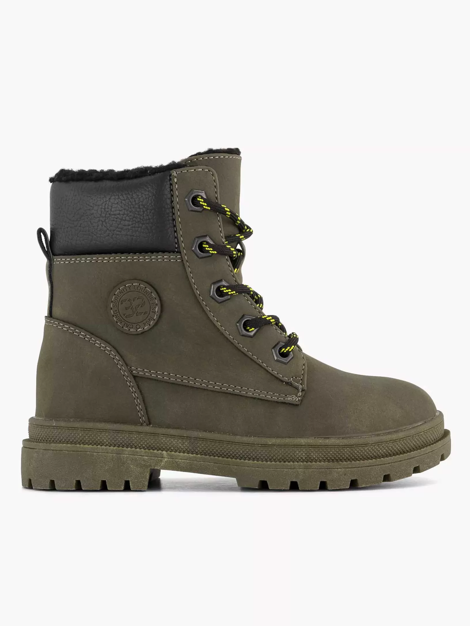 Children Vty Green High Lace Boot