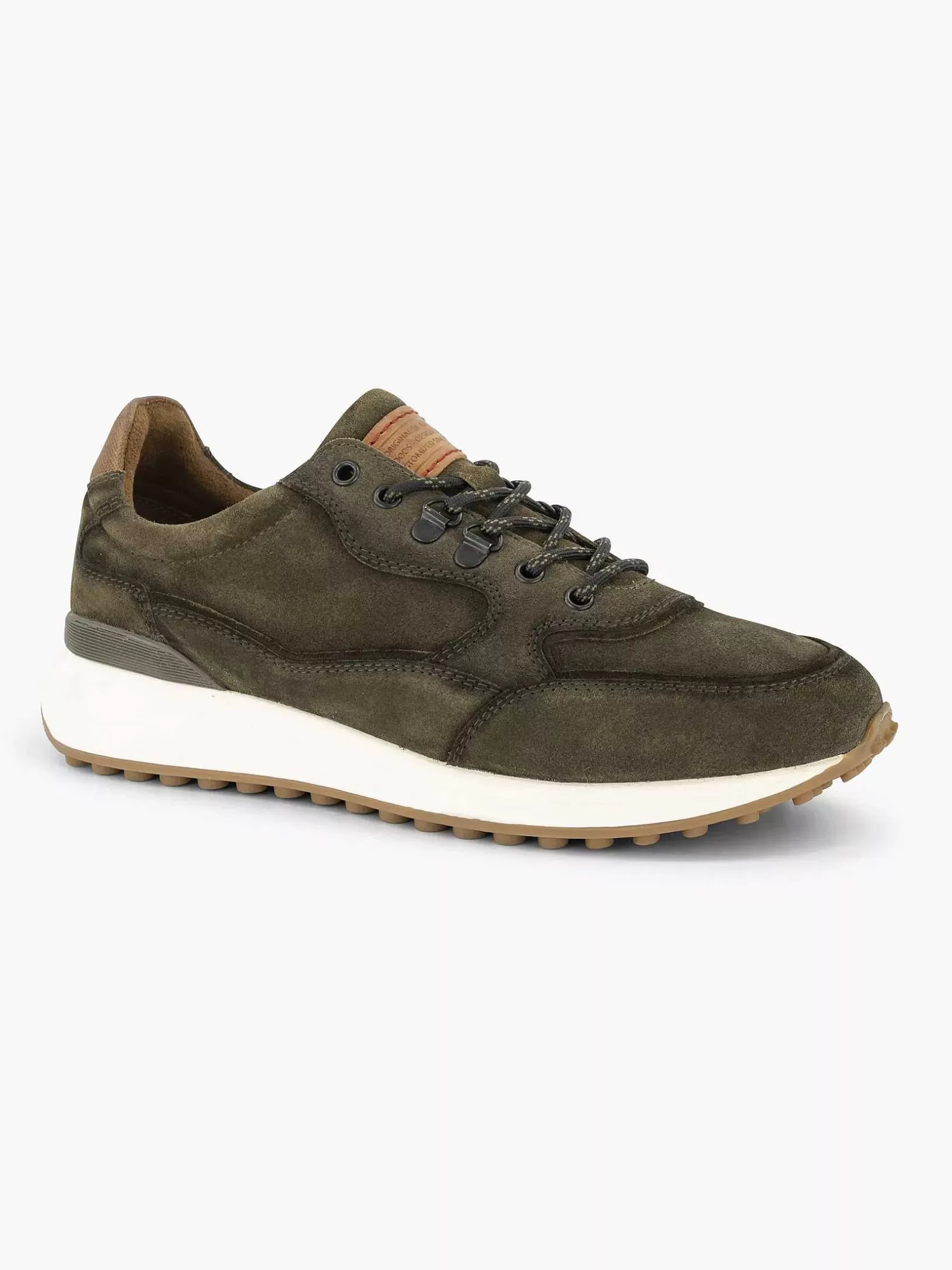 Gentlemen Oxmox Green Leather Chunky Sneaker