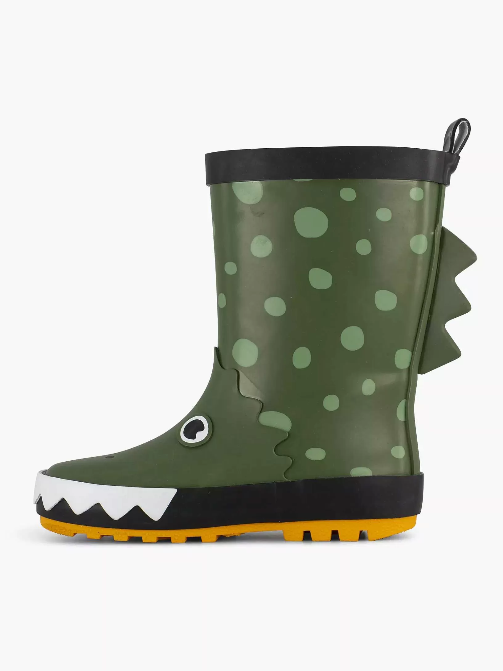 Children Landrover Green Rain Boot Crocodile