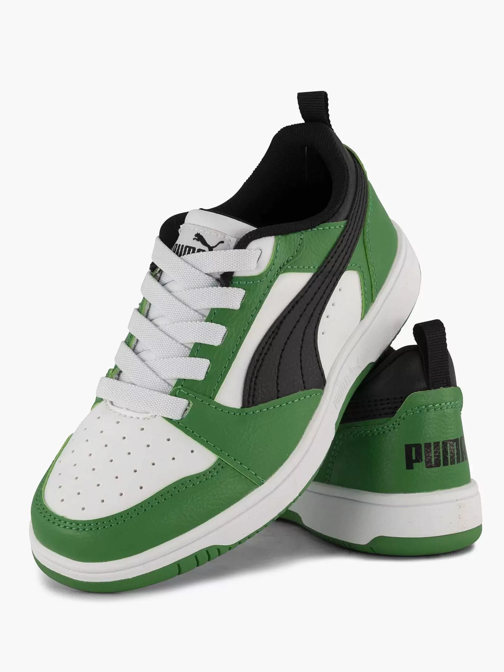 Children Puma Green Rebound V6 Lo Ac Ps