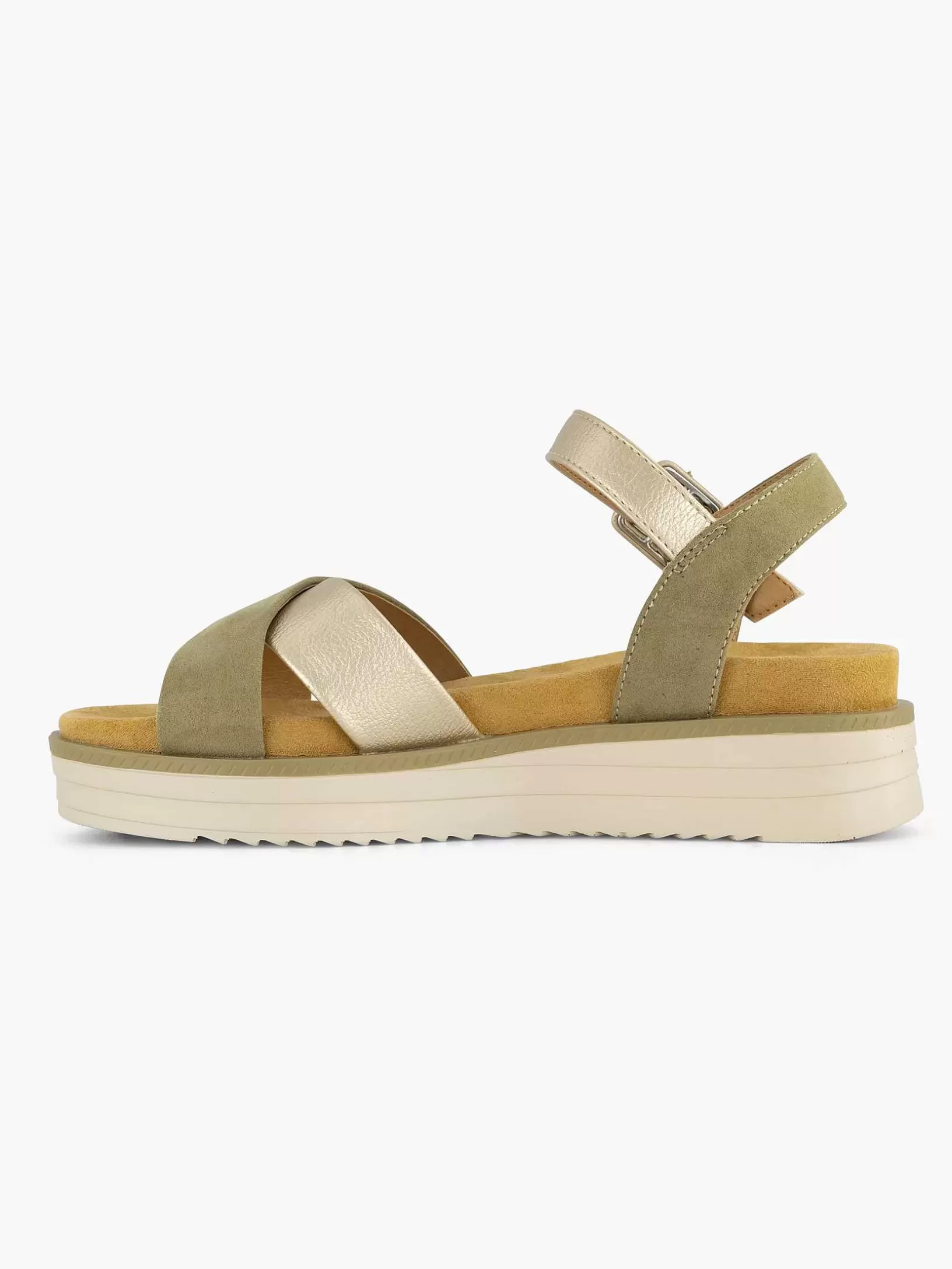 Ladies Graceland Green Sandal