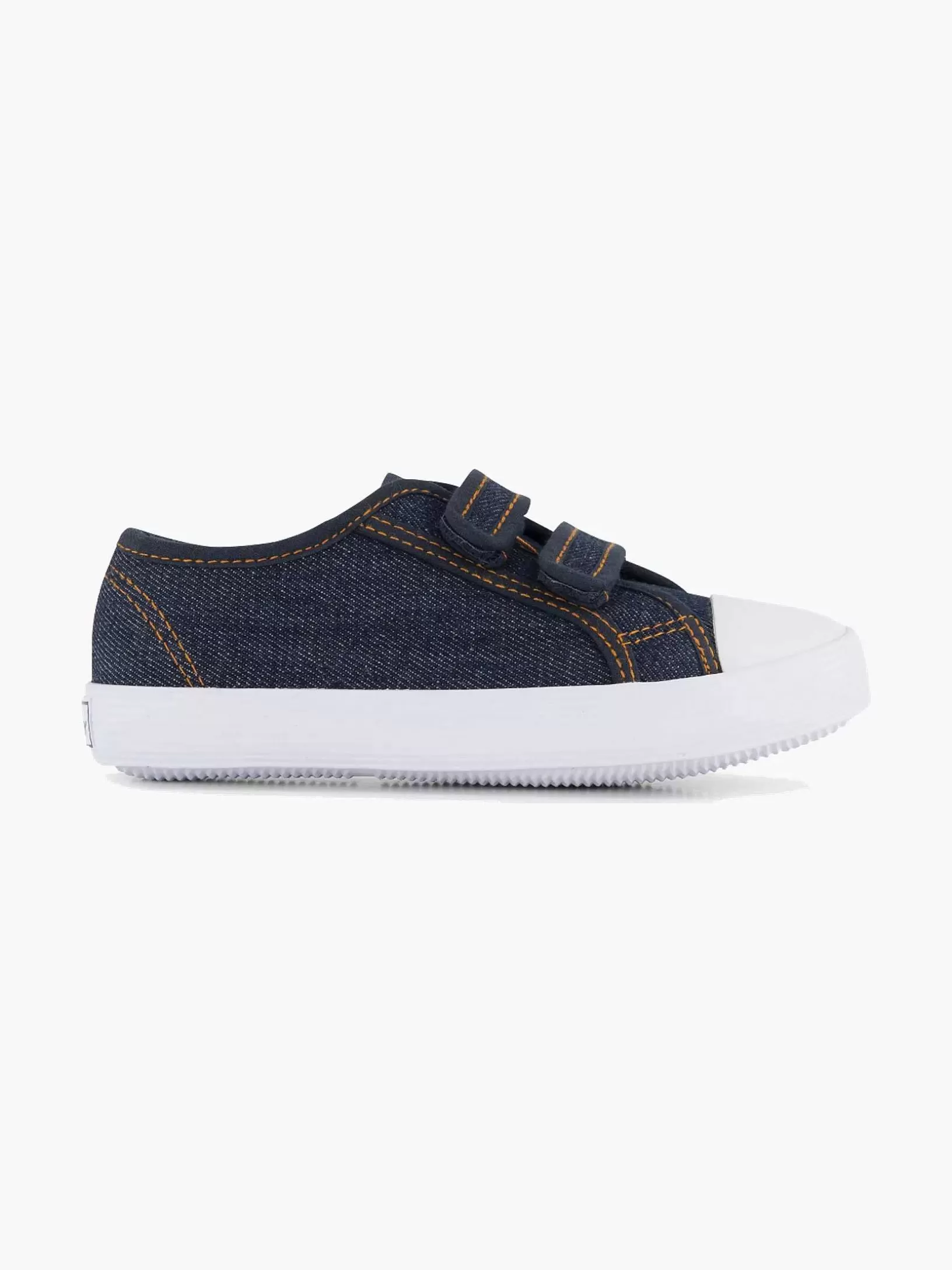 Children Vty Jeans Blue Gym Shoe Velcro