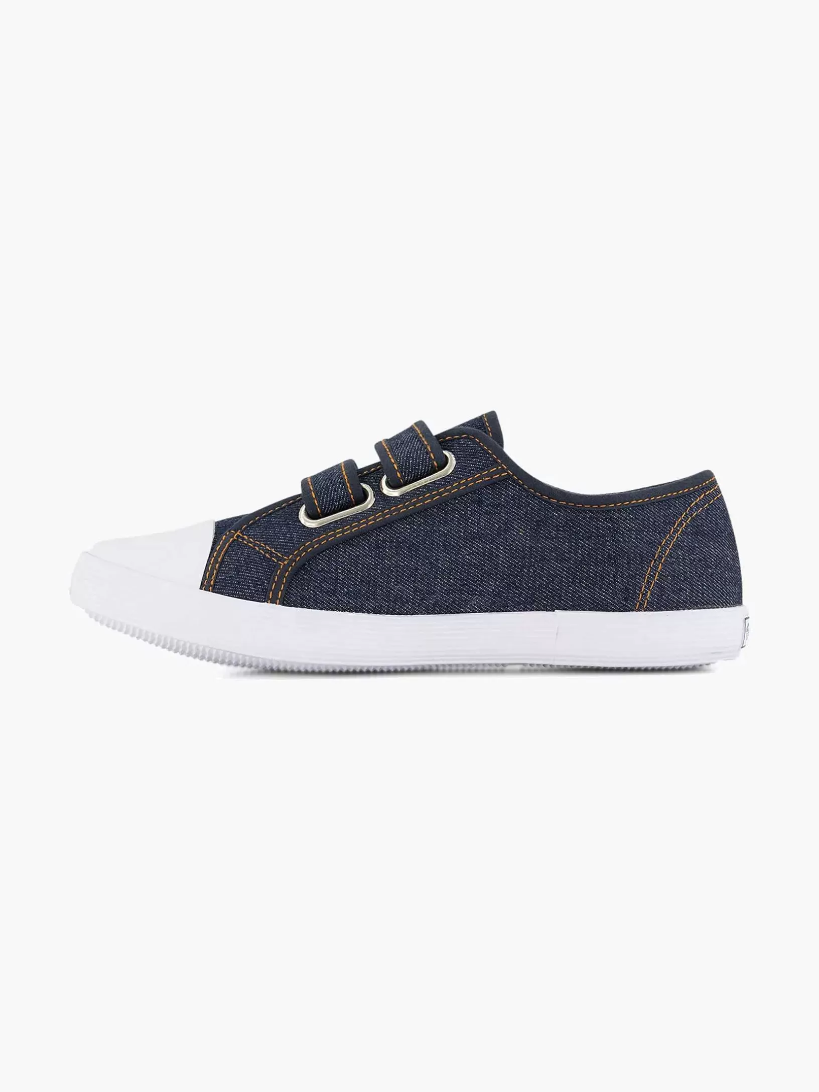 Children Vty Jeans Blue Gym Shoe Velcro