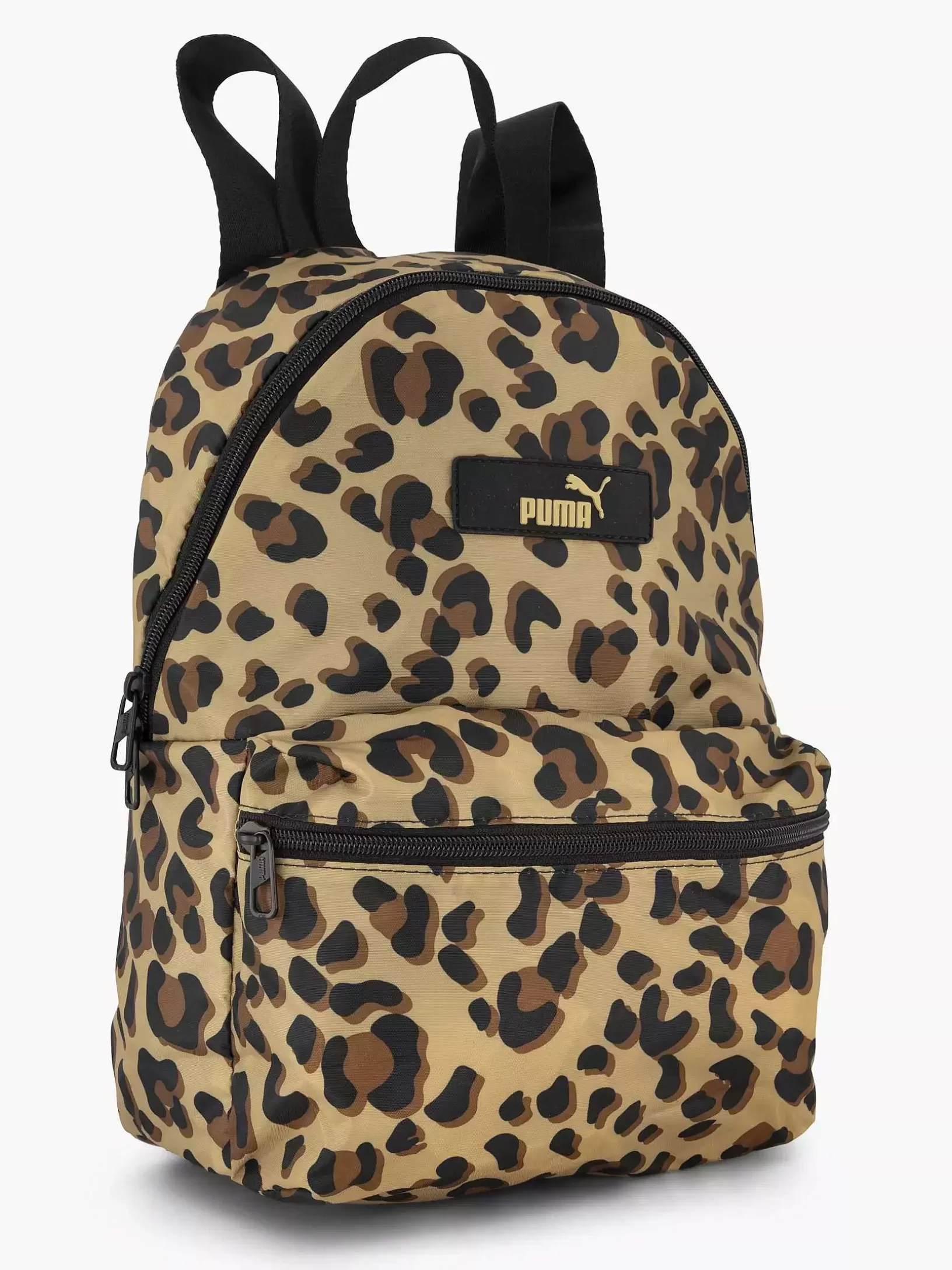 Ladies Puma Leopard Core Pop Backpack