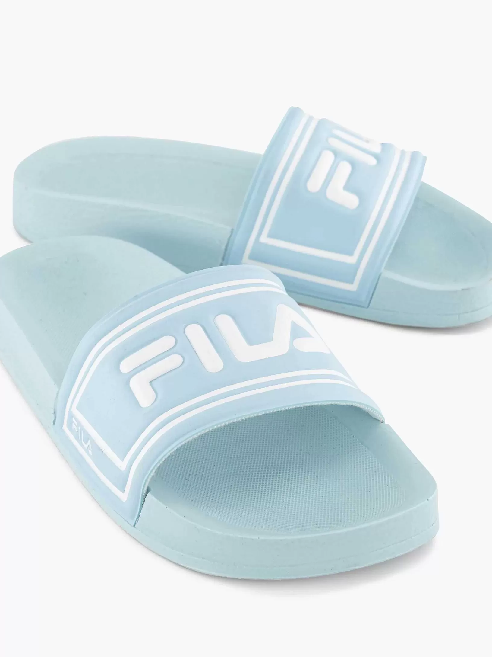 Ladies FILA Light Blue Bath Slippers