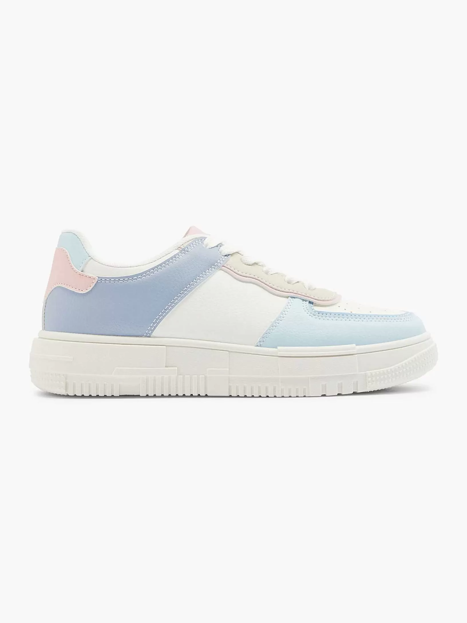 Ladies Graceland Light Blue Platform Sneaker