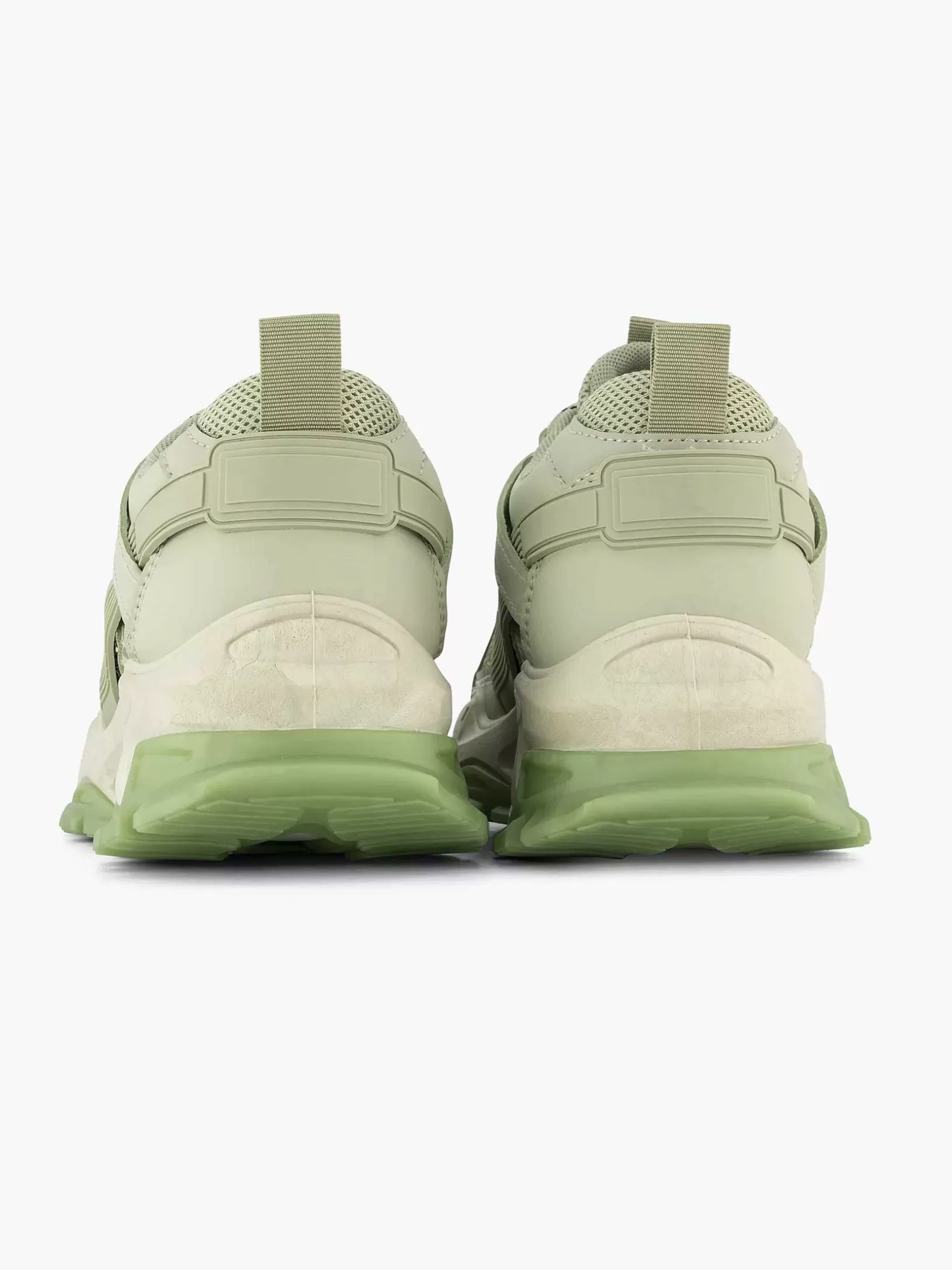 Ladies Oxmox Mint Green Chunky Sneaker