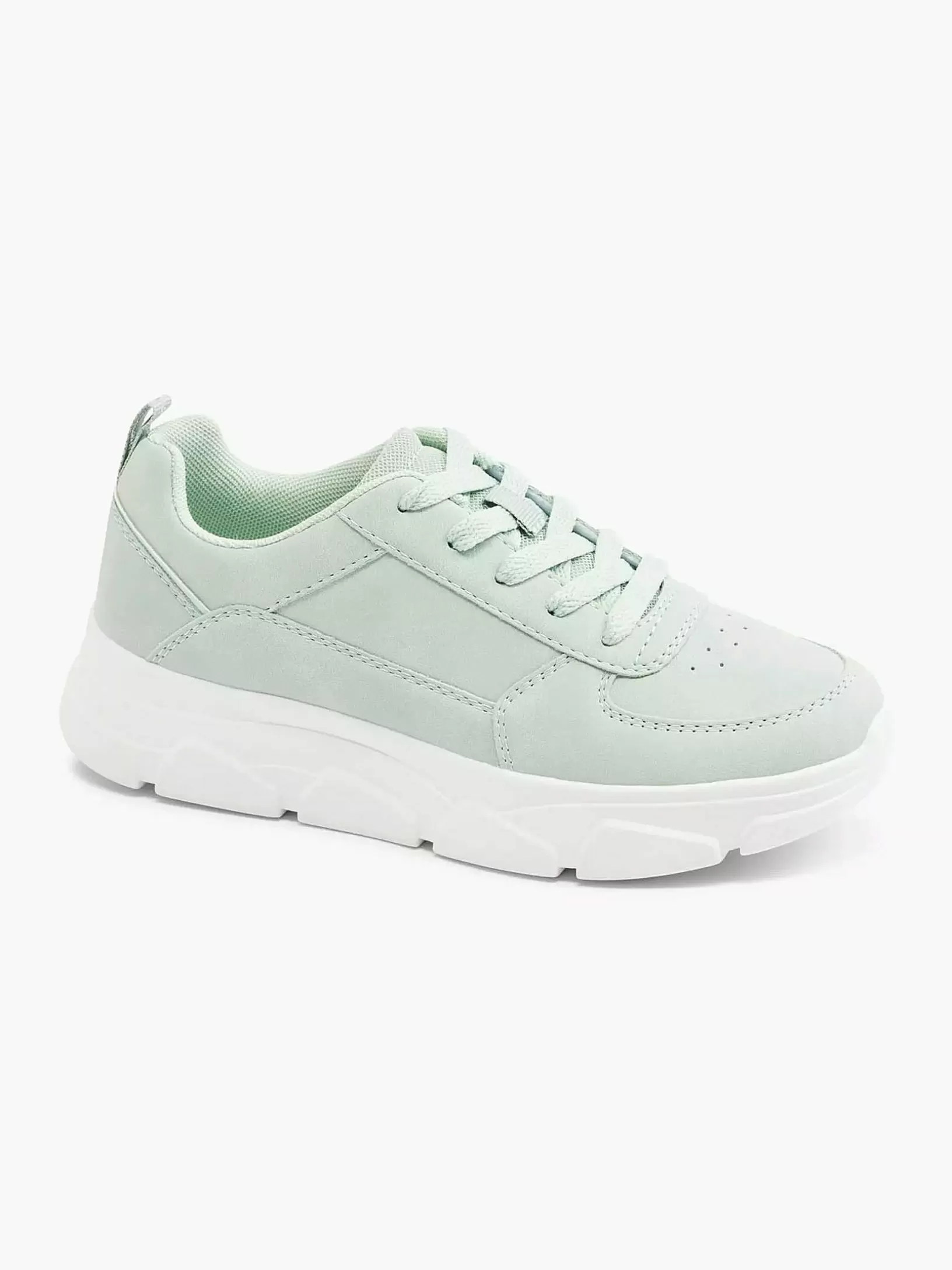 Ladies Graceland Mint Green Chunky Sneaker