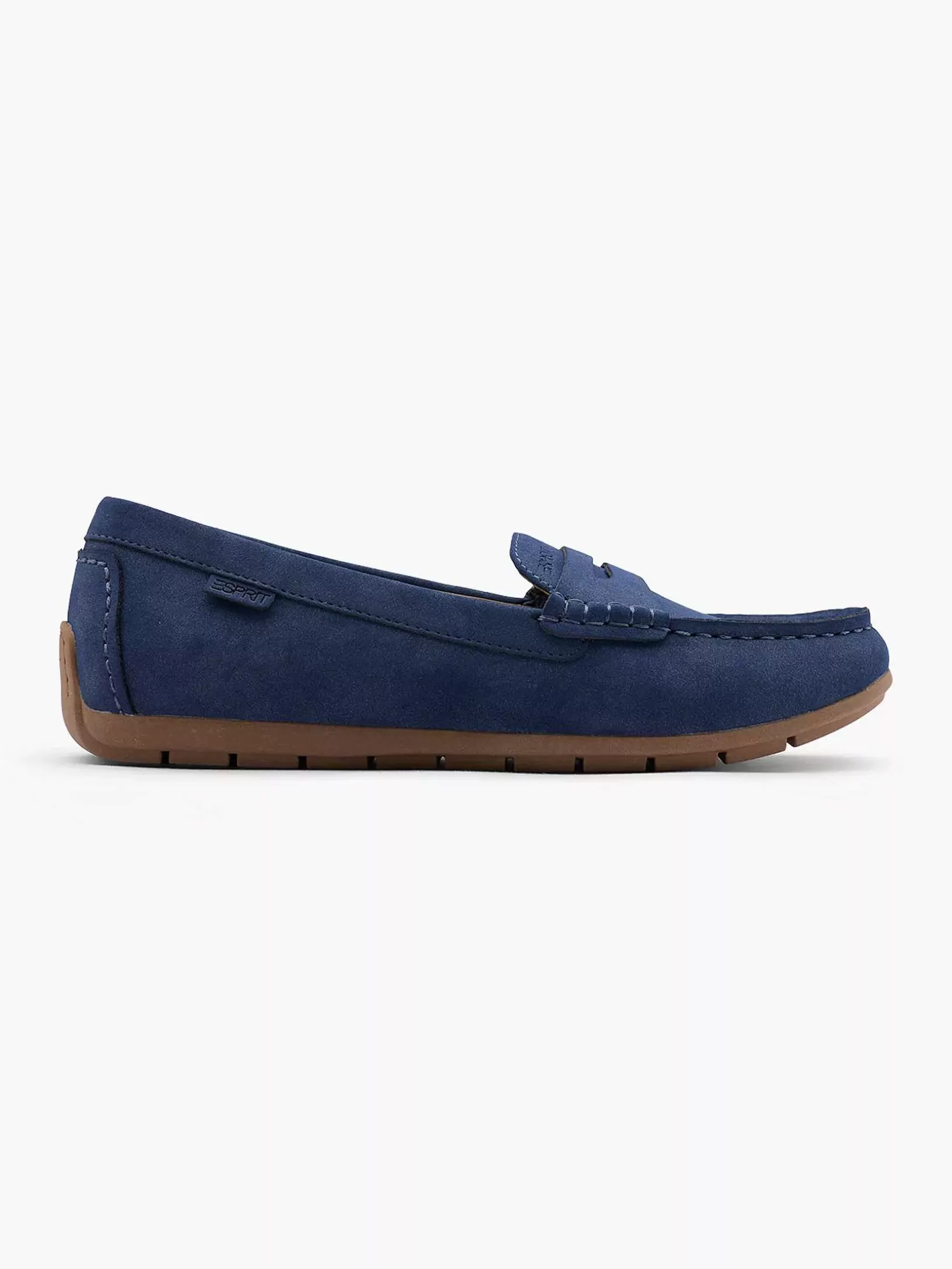 Ladies Esprit Navy Blue Slip-On