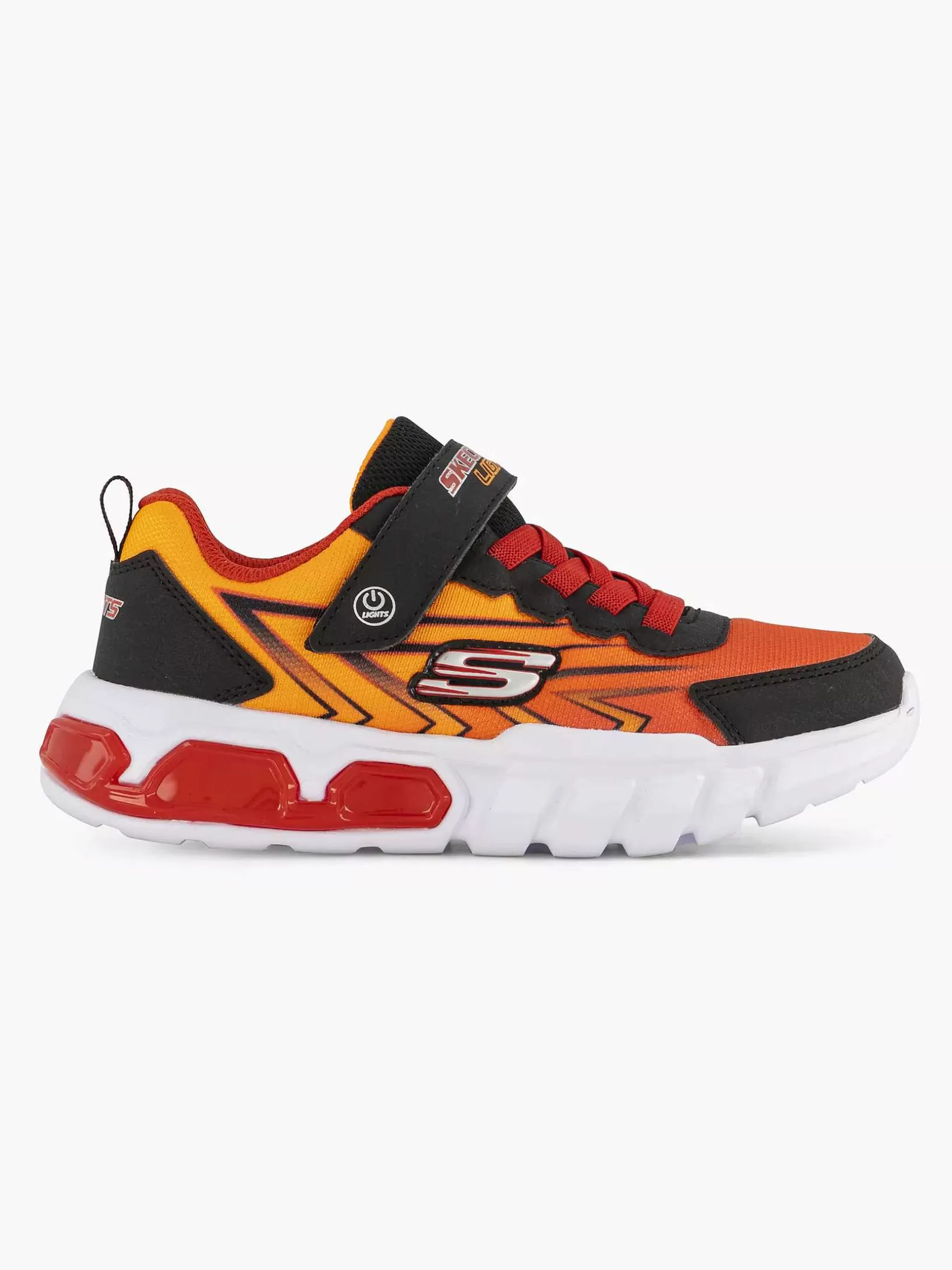 Children Skechers Orange Sneaker Lights