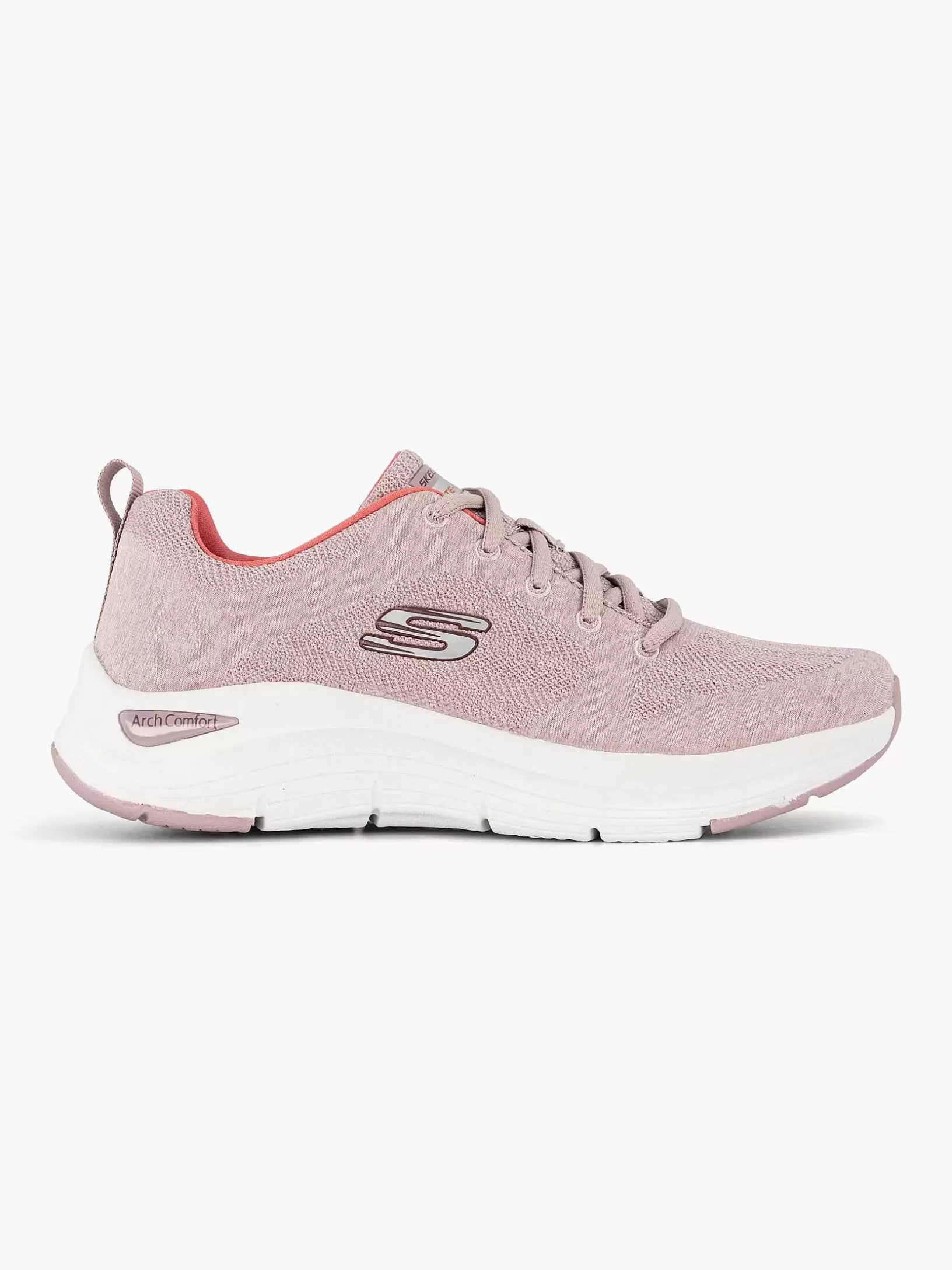 Ladies Skechers Pink Arch Comfort - Deep Breath