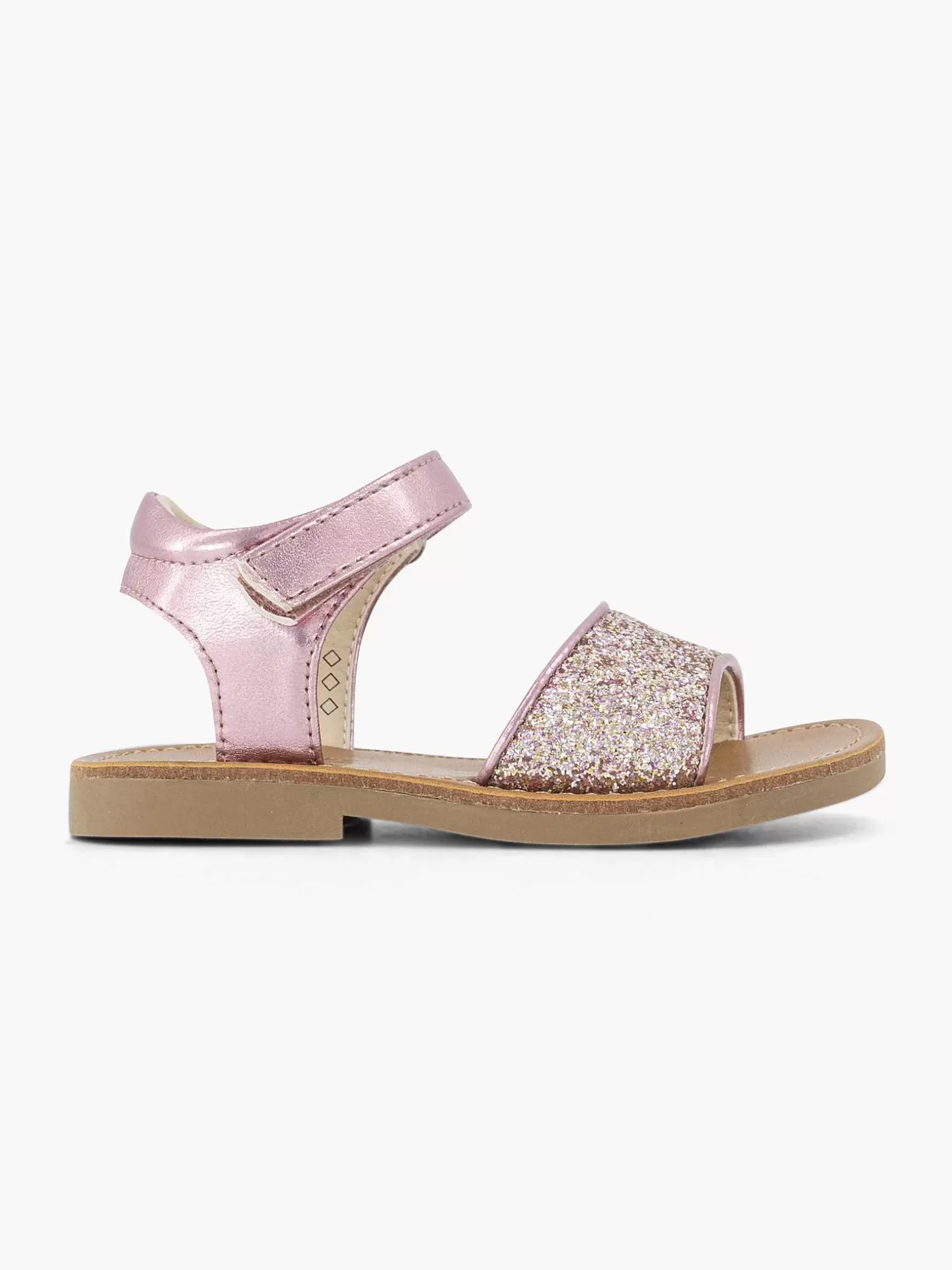 Children Cupcake Couture Pink Glitter Sandals