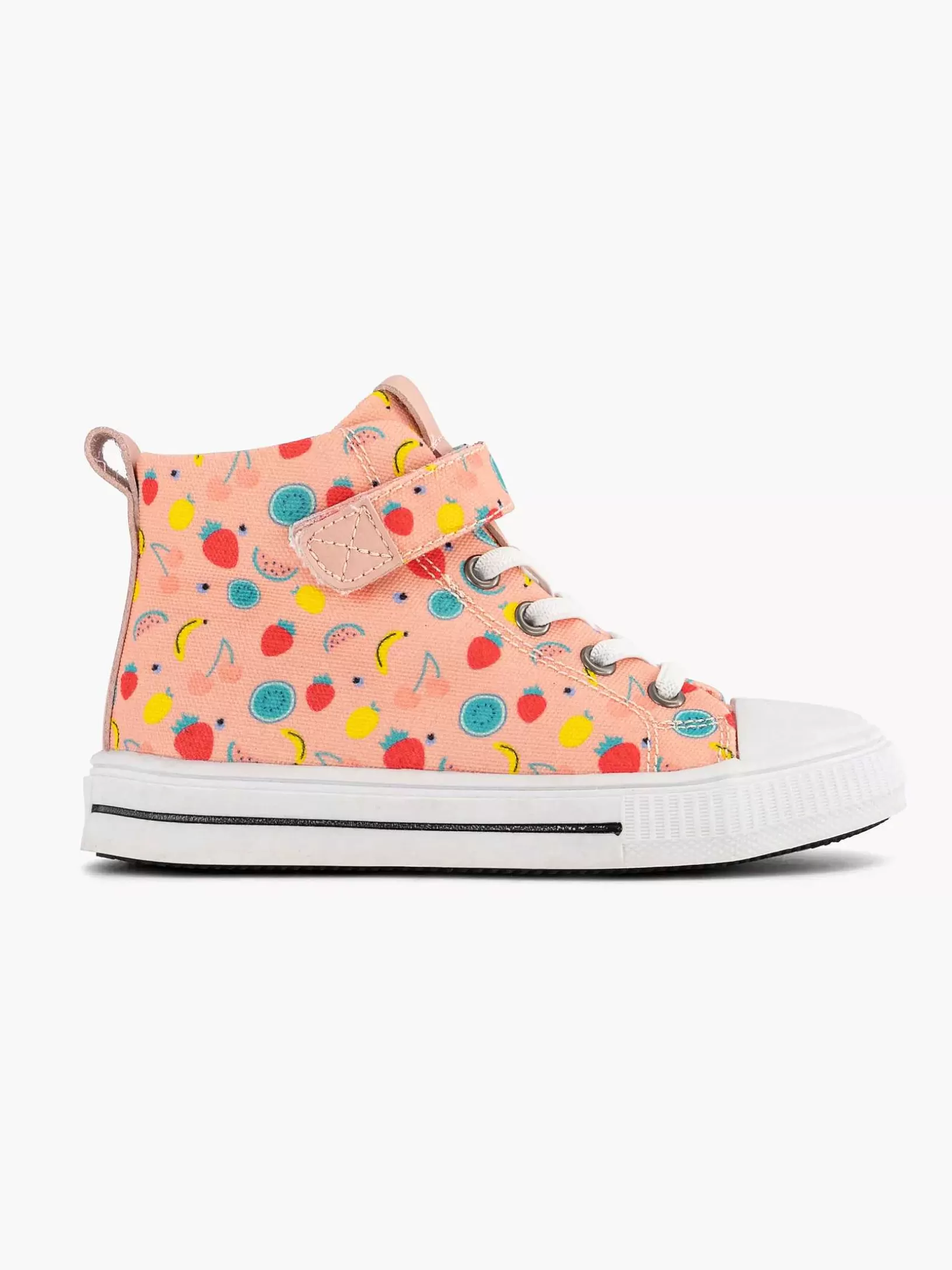 Children Graceland Pink High Canvas Sneaker Fruit