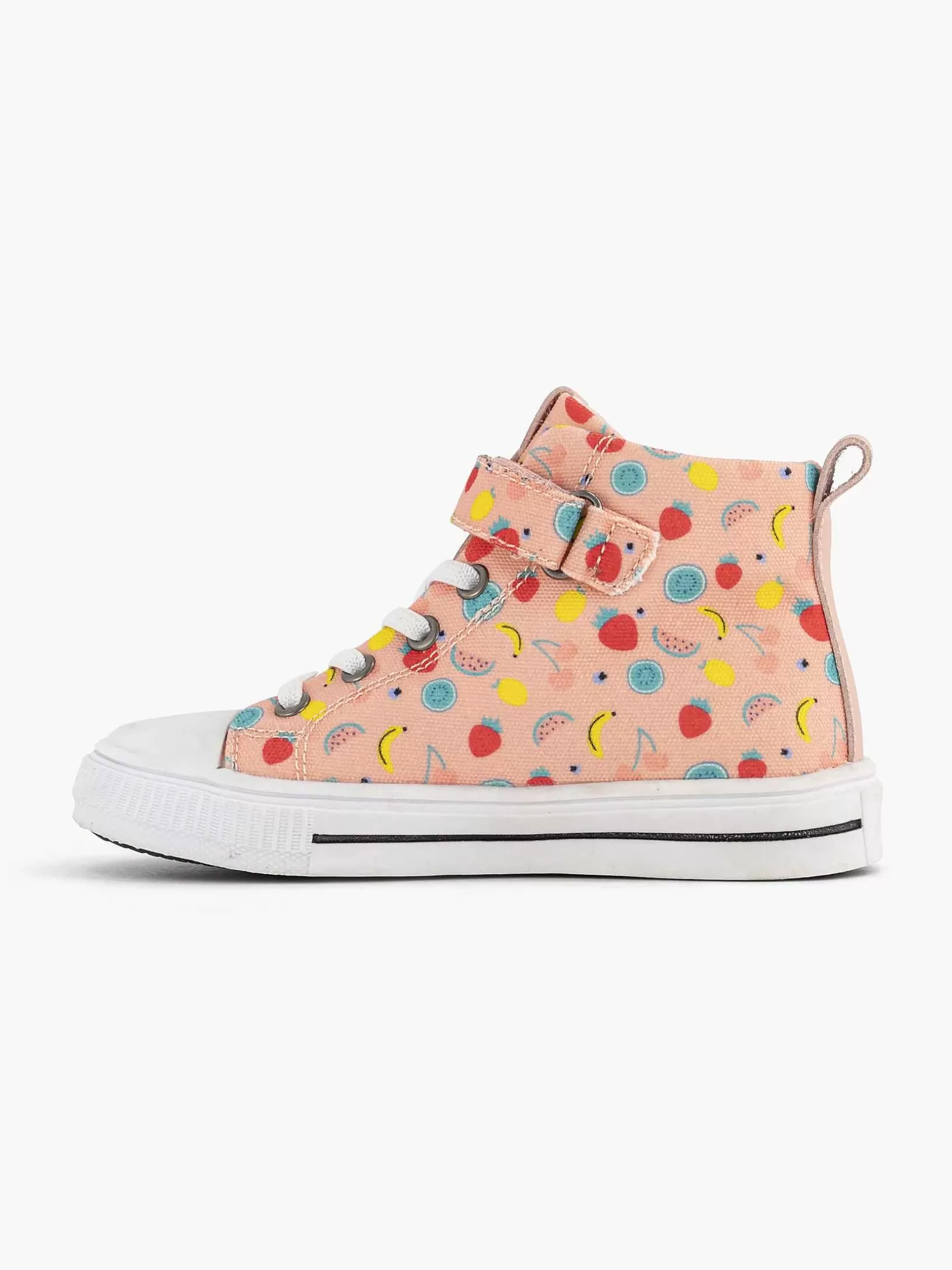 Children Graceland Pink High Canvas Sneaker Fruit