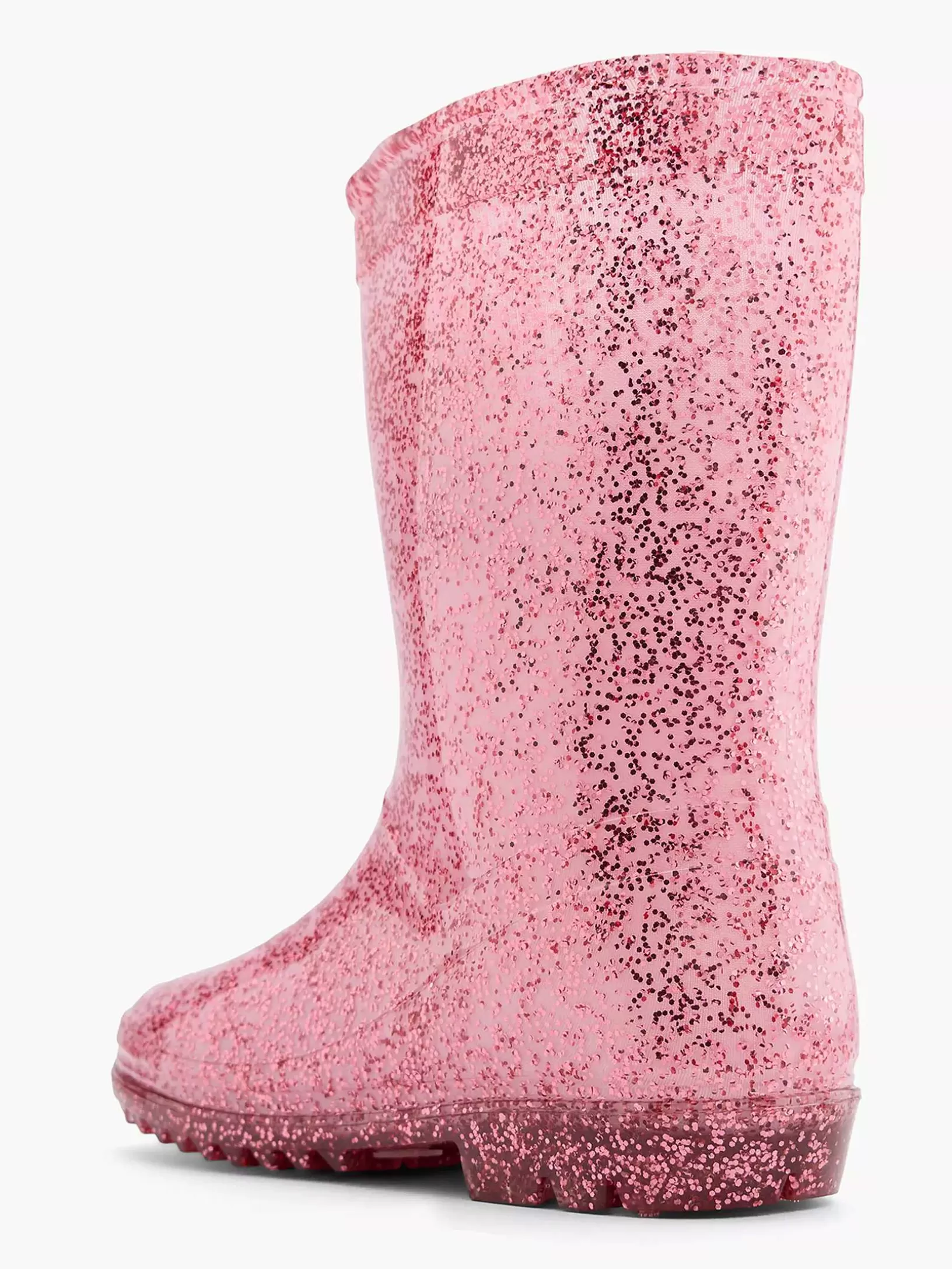 Children Landrover Pink Rain Boot Glitter