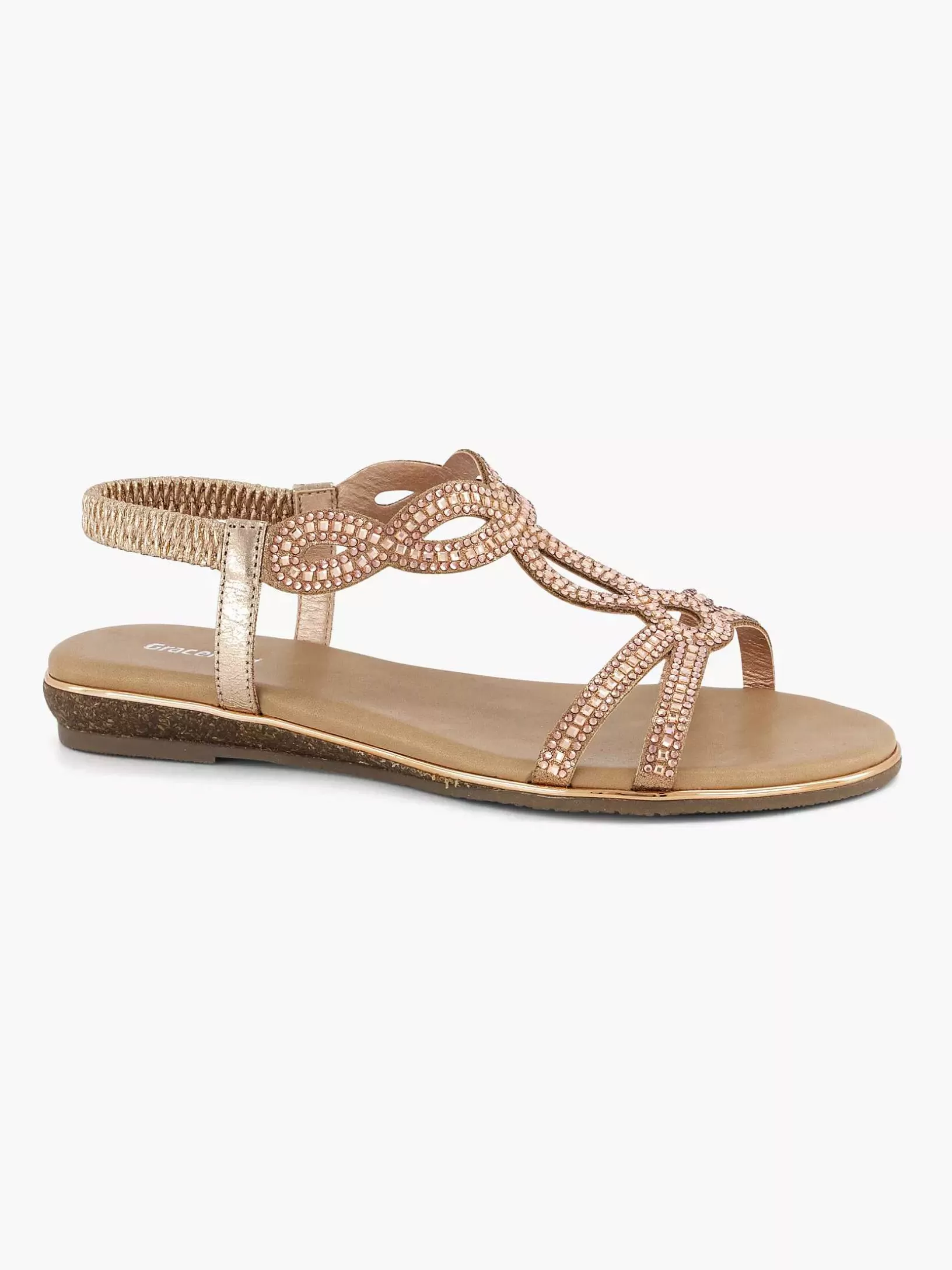 Ladies Graceland Pink Sandal