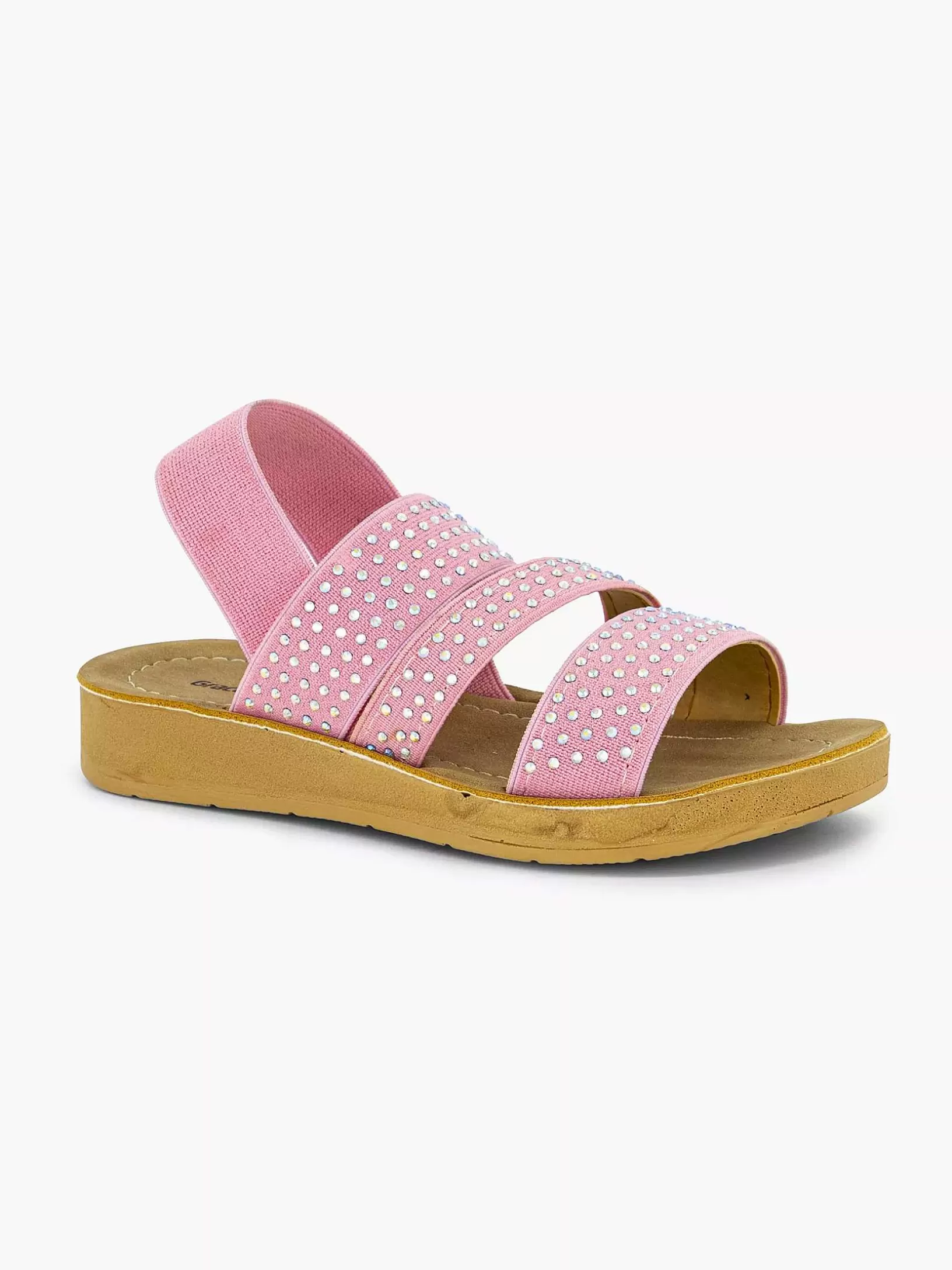 Children Graceland Pink Sandal Stones