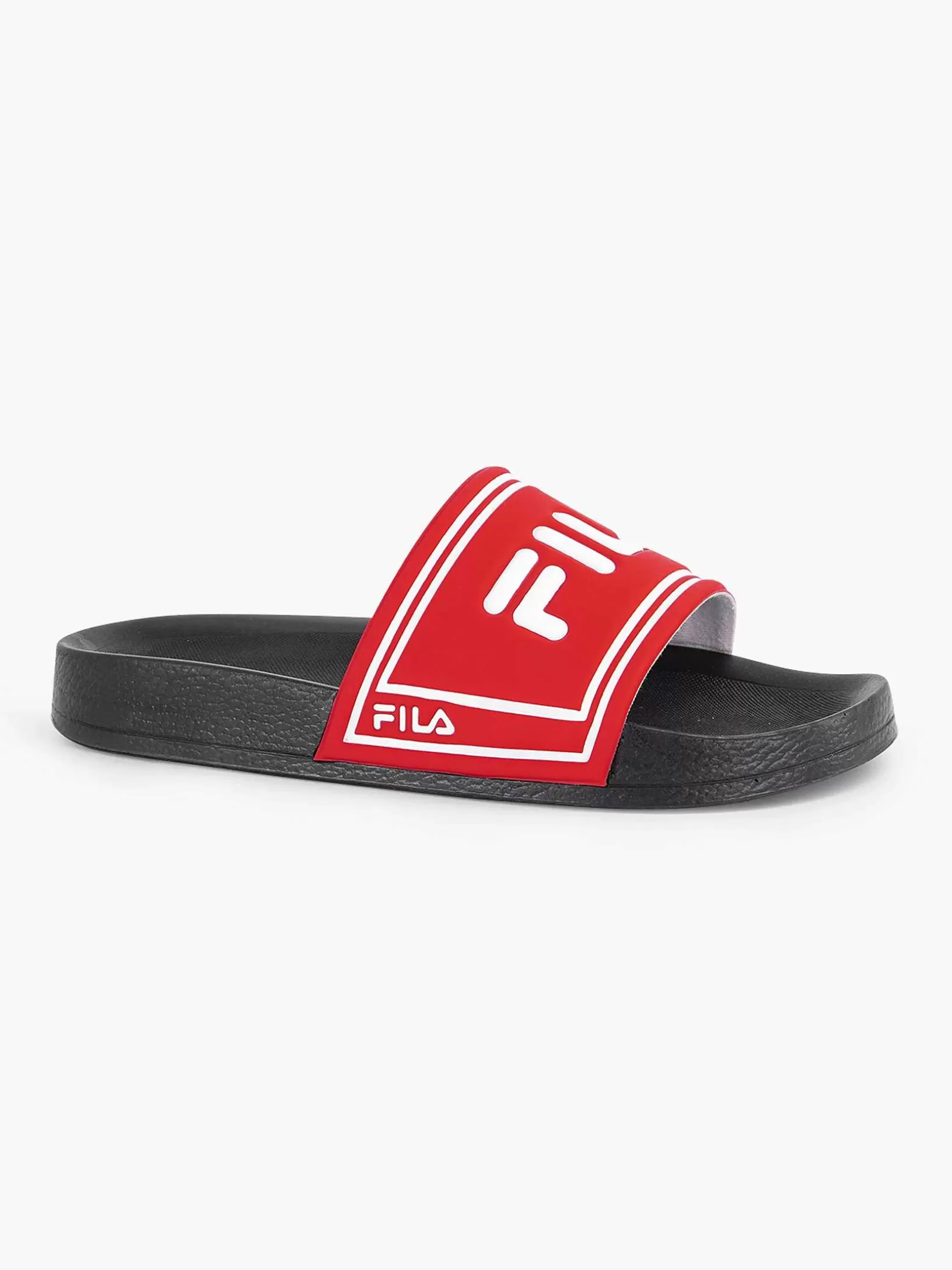 Ladies FILA Red Bath Slippers