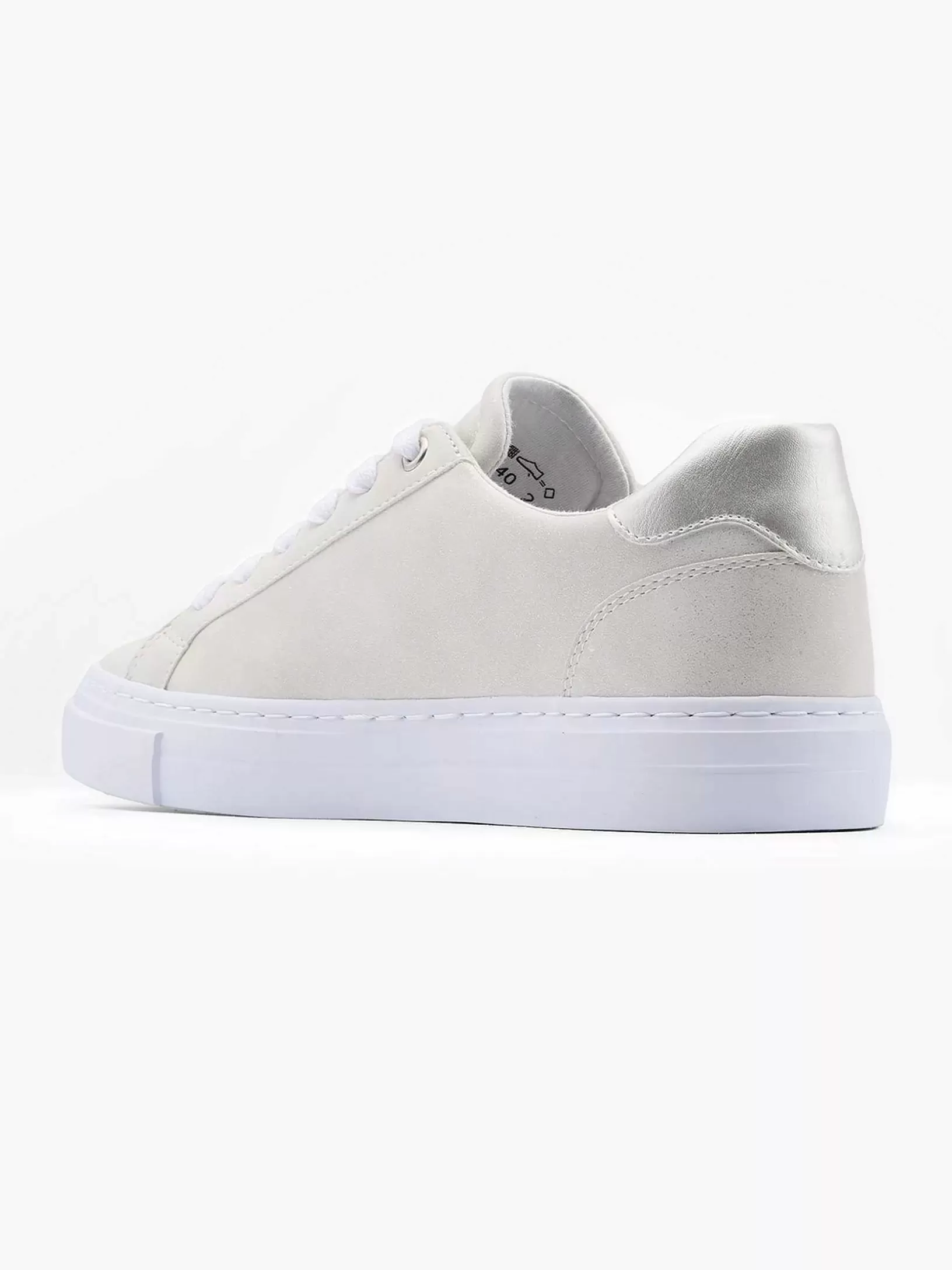 Ladies Graceland Silver Sneaker