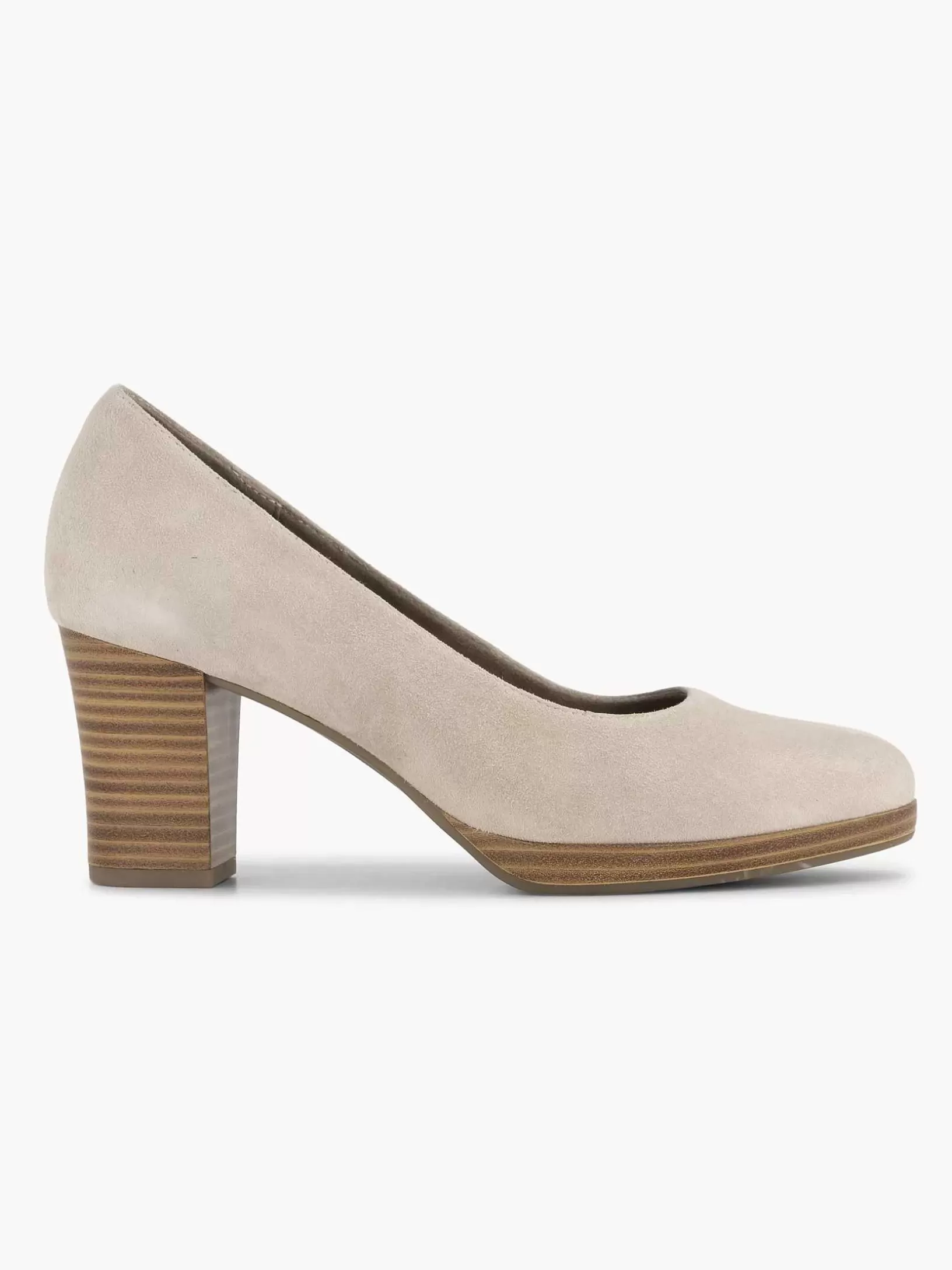 Ladies Medicus Taupe Beige Comfort Pump