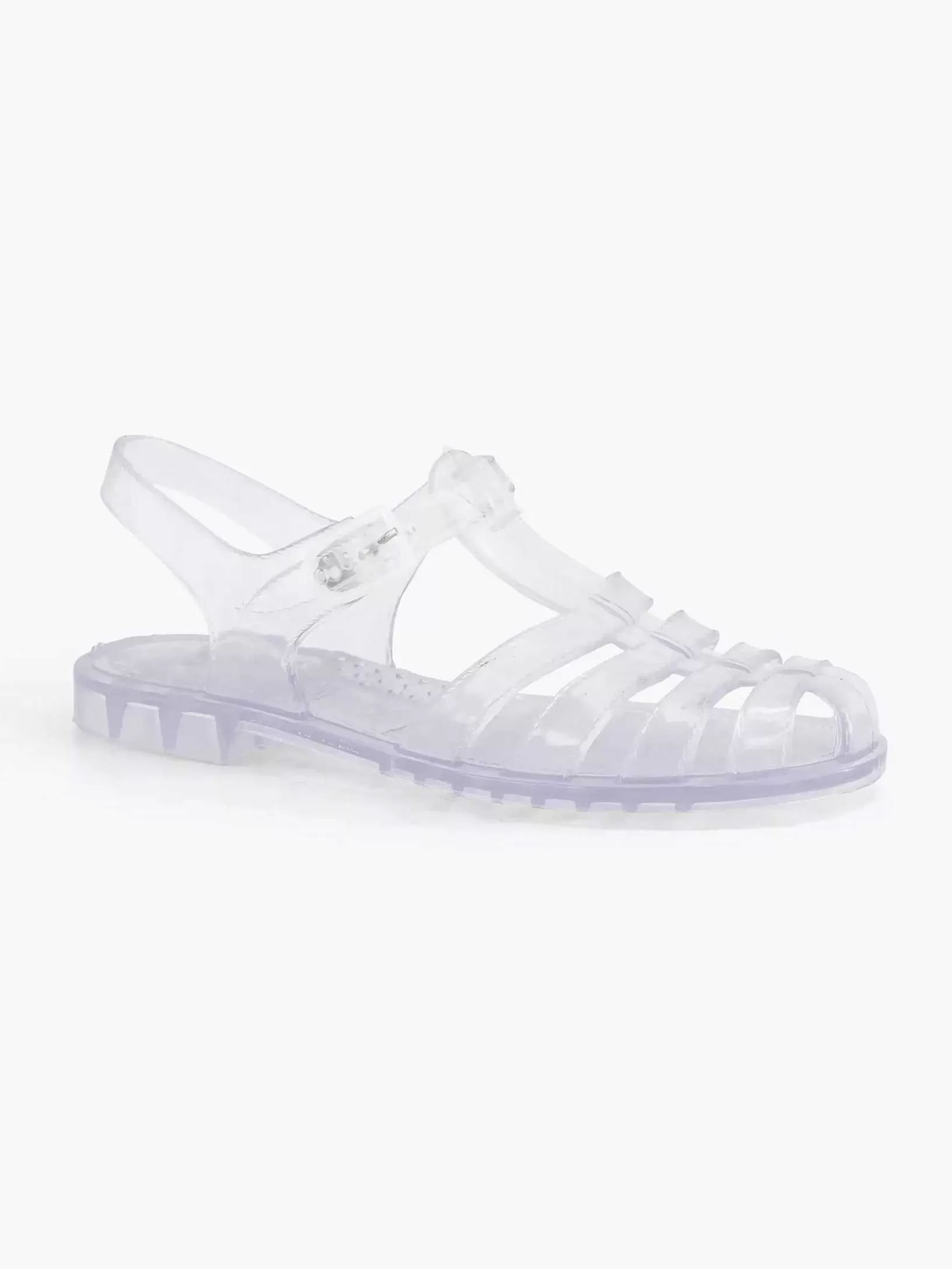 Children Blue Fin Transparent Water Shoe