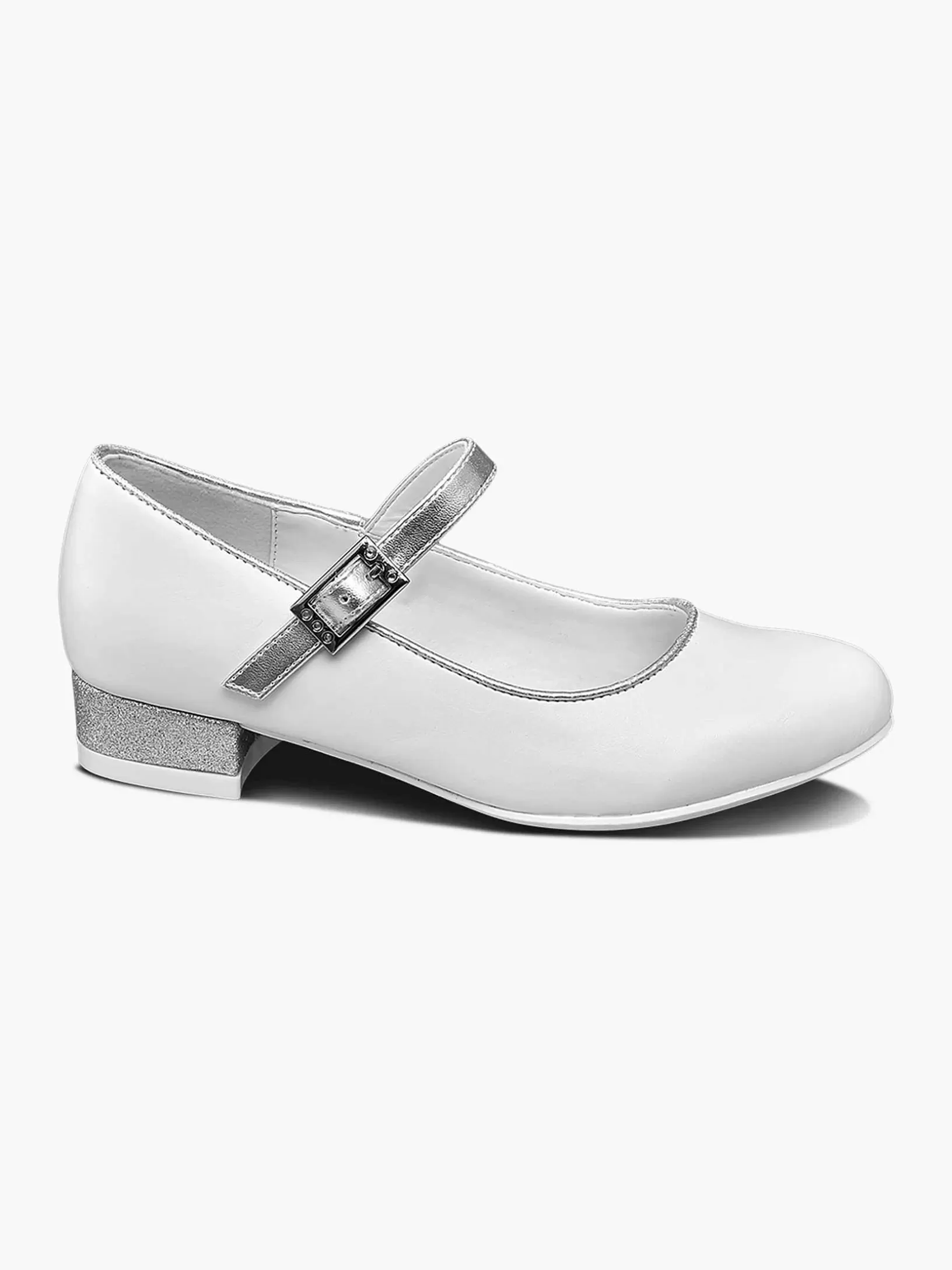 Children Graceland White Ballerina Buckle