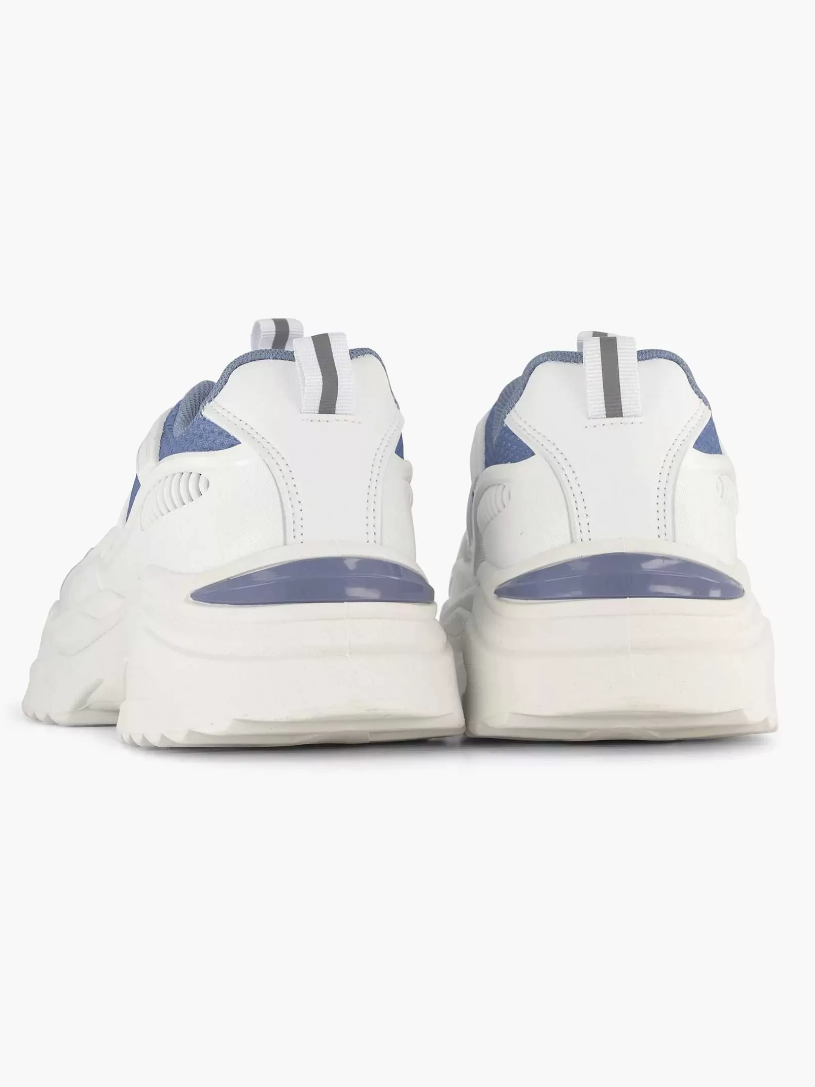 Ladies Oxmox White Chunky Sneaker