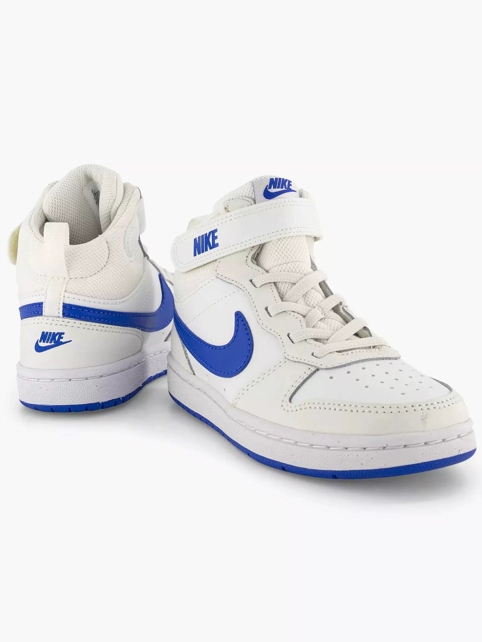 Children Nike White Court Borough Mid