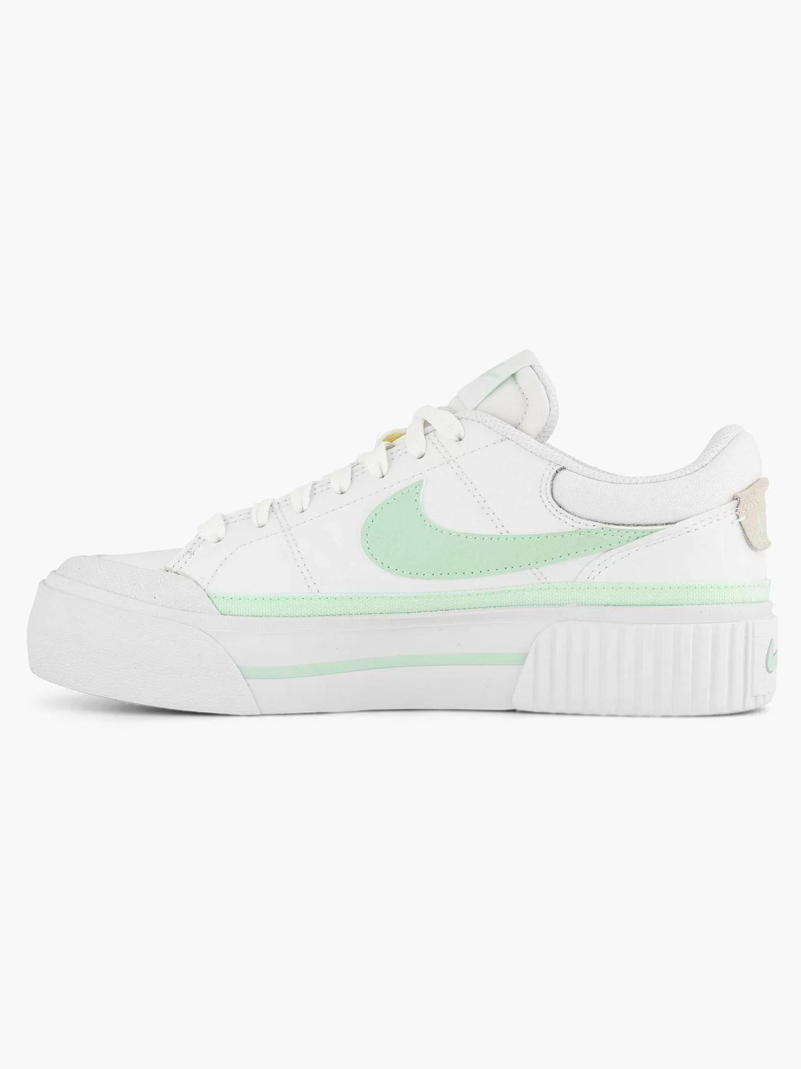 Ladies Nike White Court Legacy Elevator