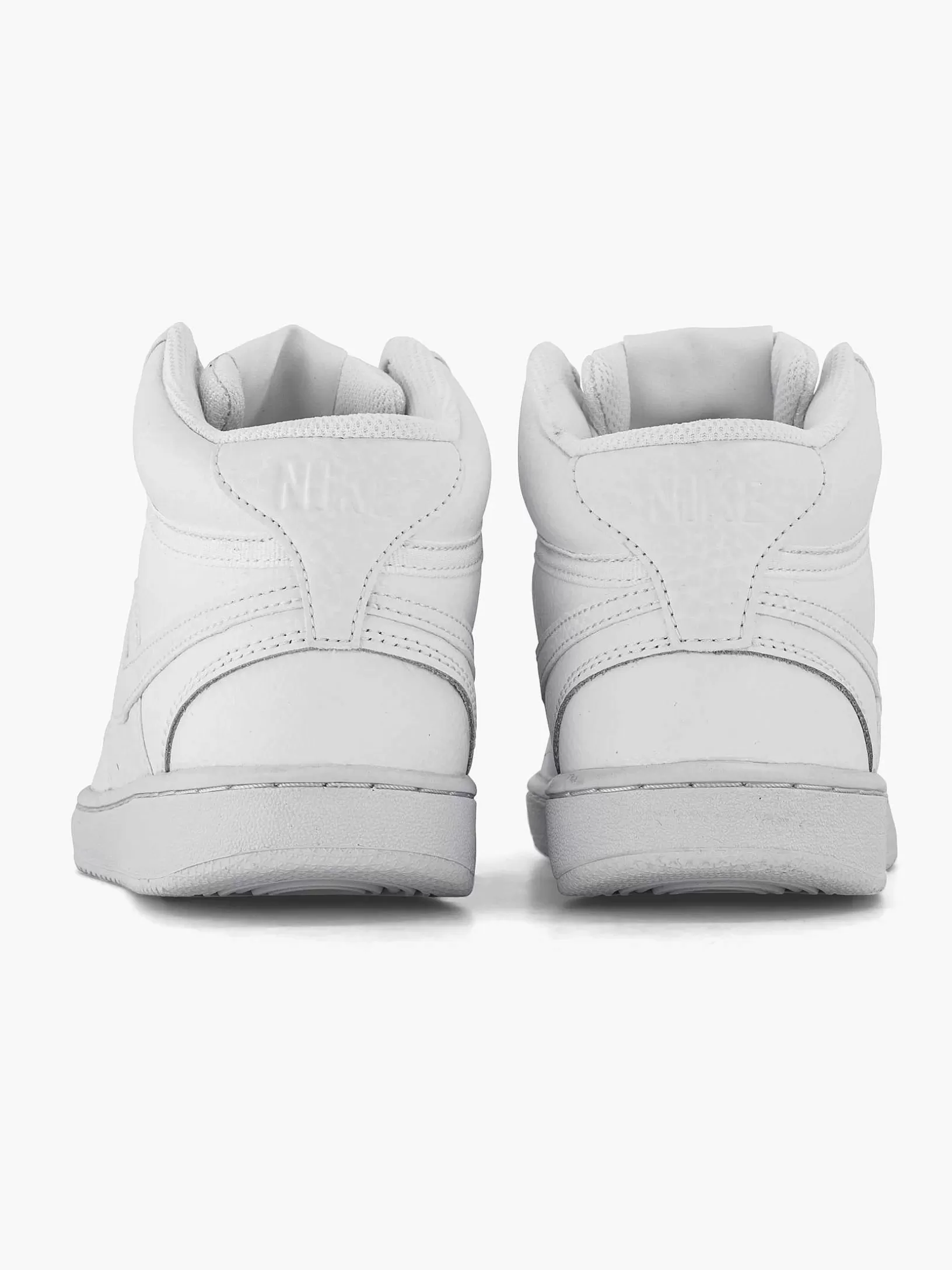 Ladies Nike White Court Vision Mid