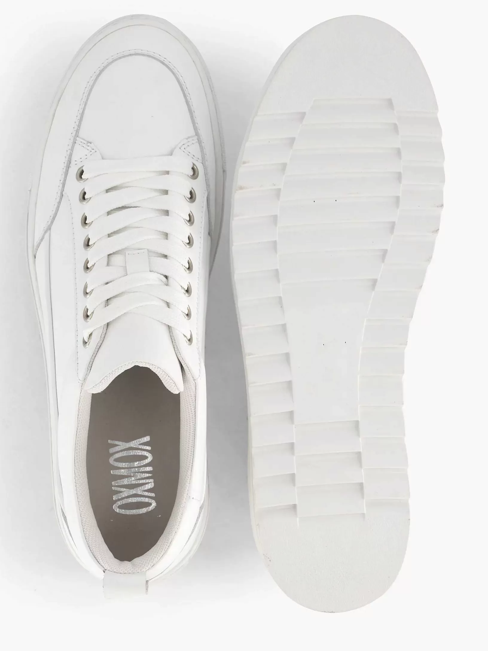 Gentlemen Oxmox White Leather Sneaker