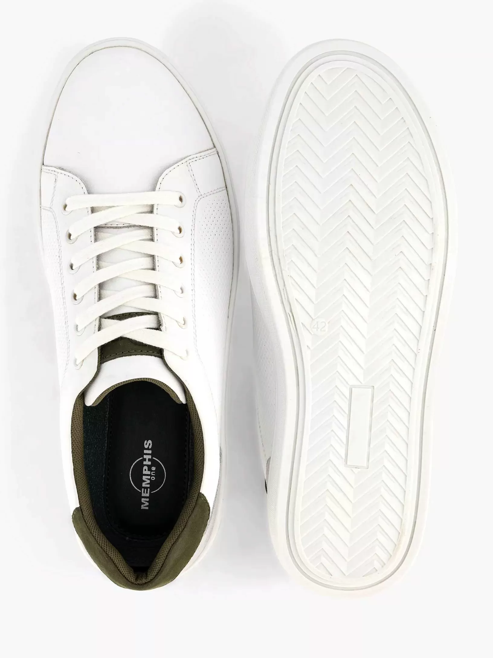 Gentlemen Memphis One White Leather Sneaker