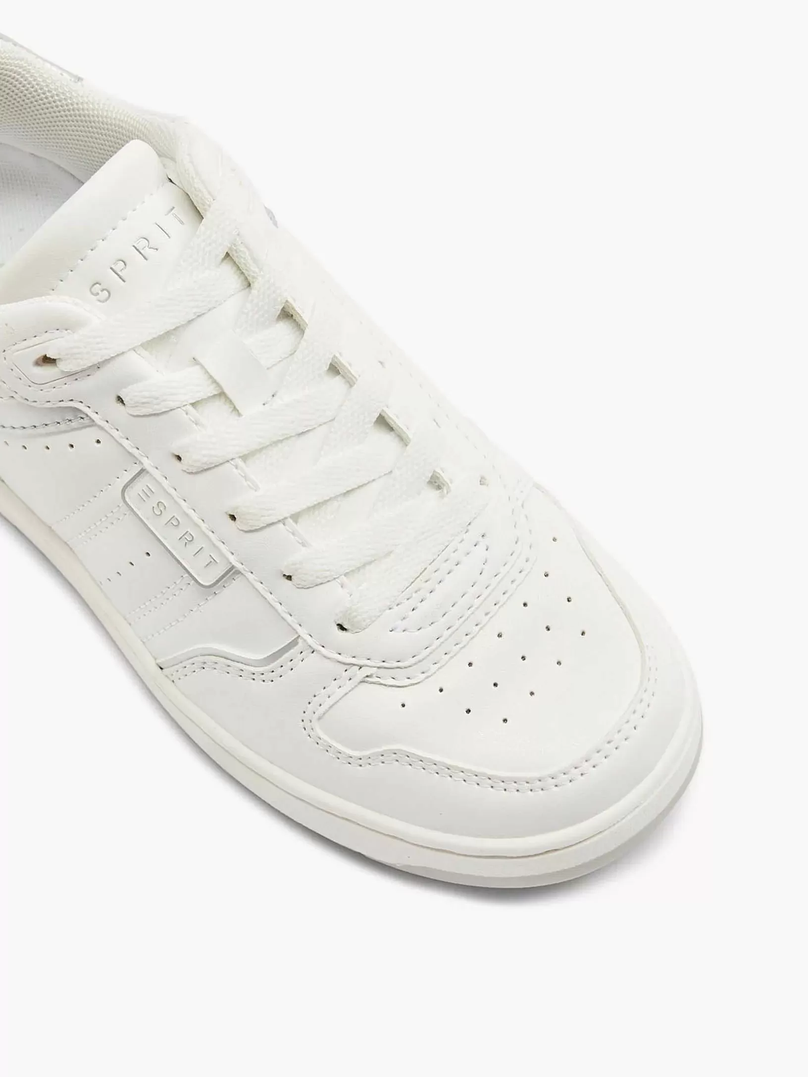 Ladies Esprit White Low Sneaker