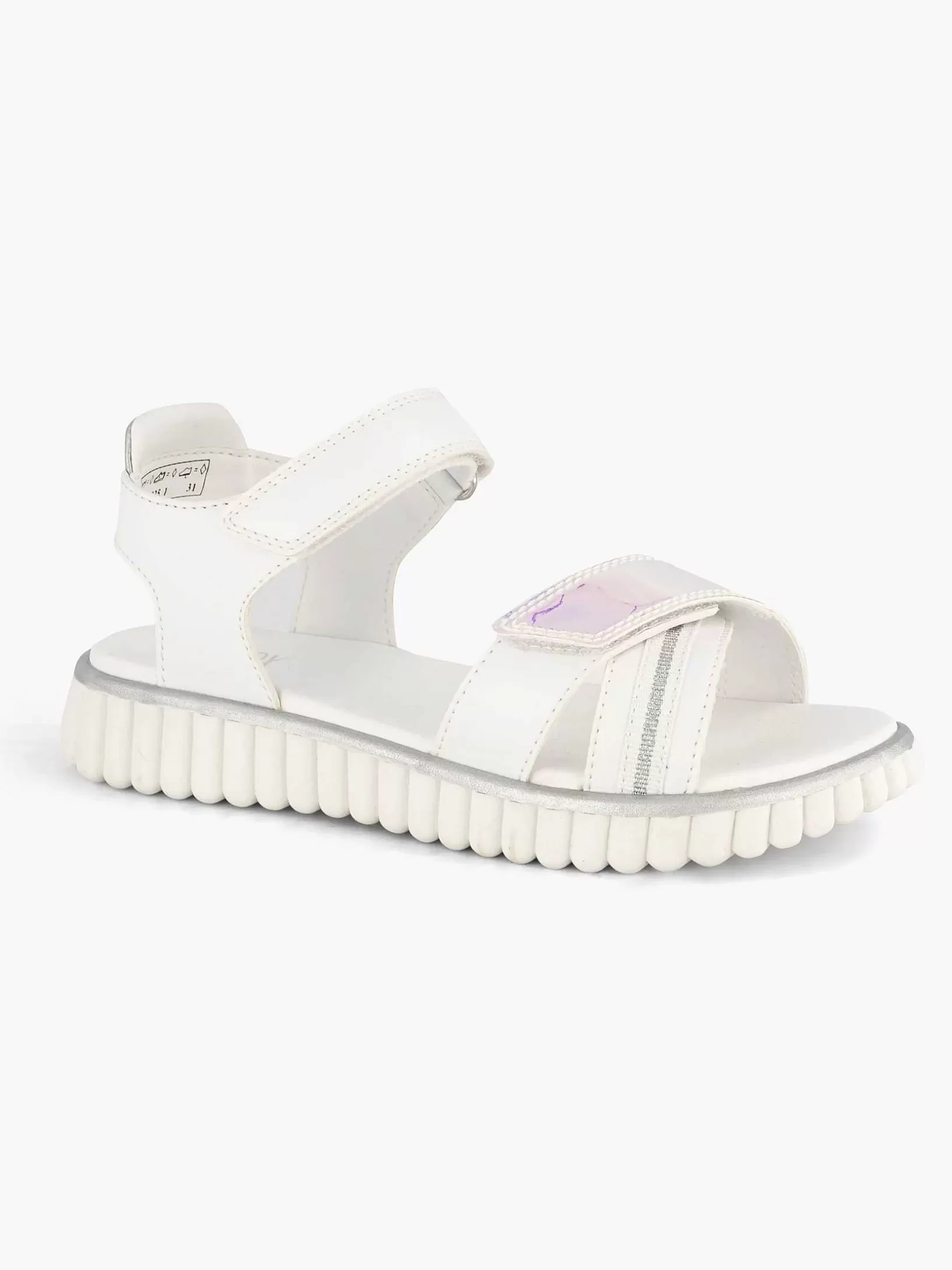 Children Oxmox White Platform Sandal