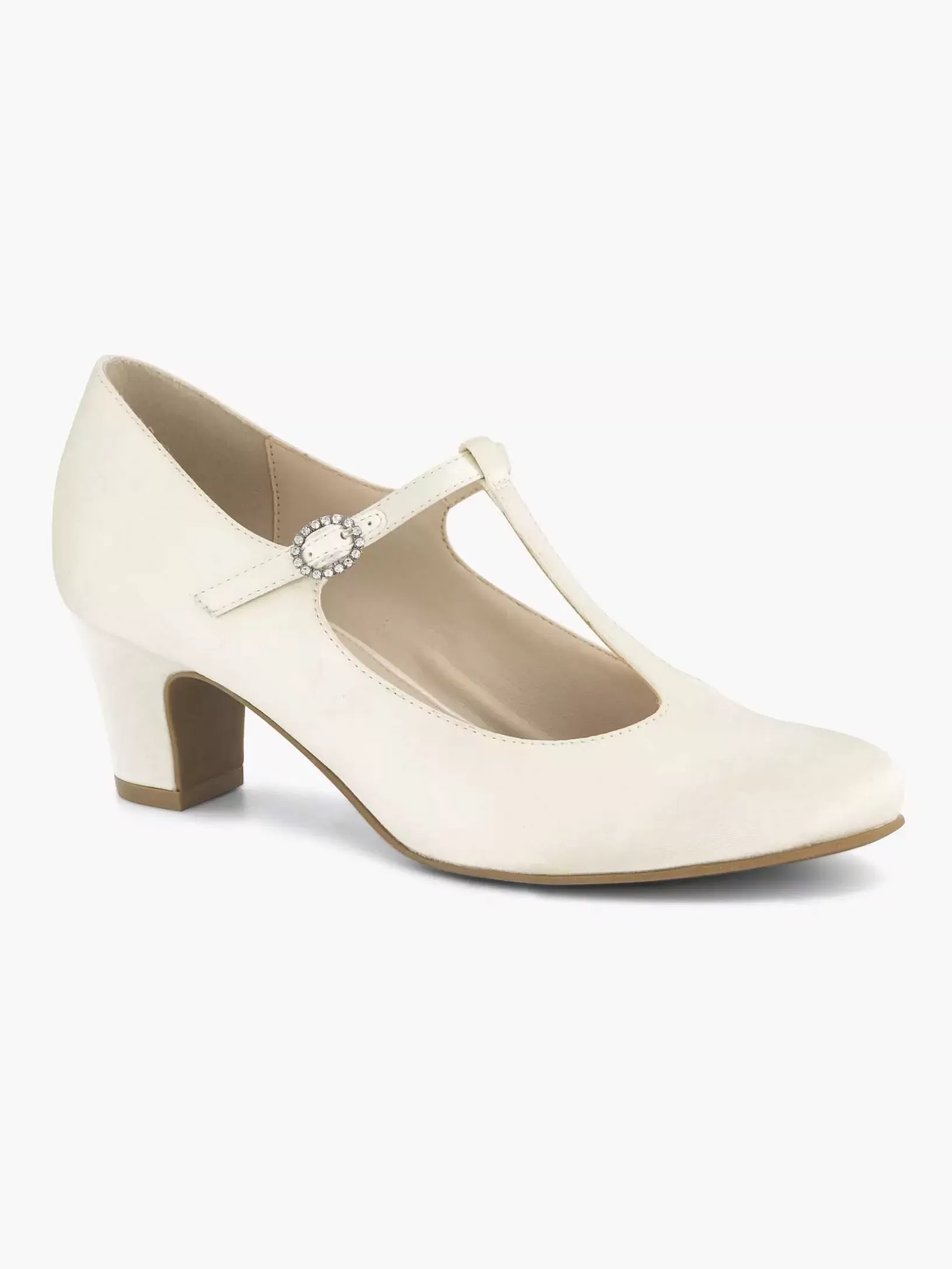 Ladies Graceland White Pump