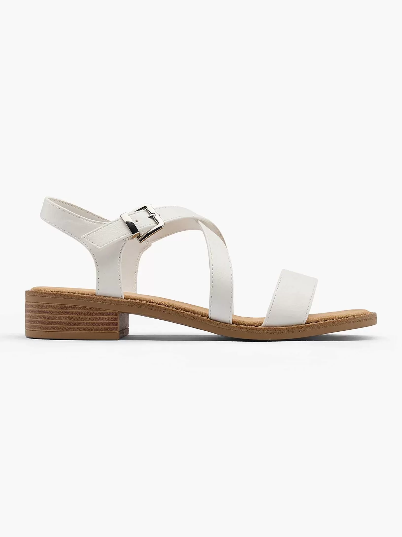 Ladies Graceland White Sandal