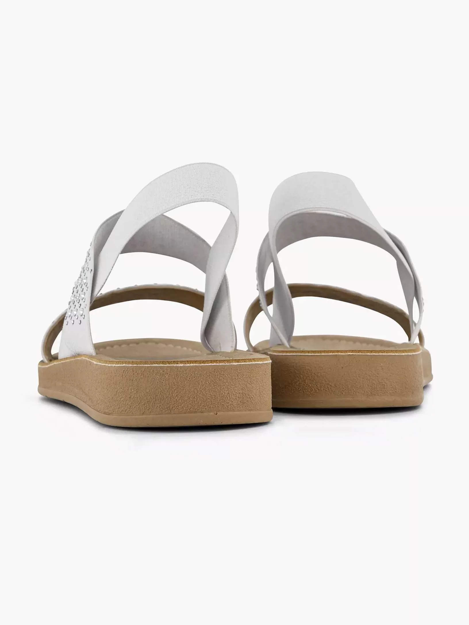 Ladies Graceland White Sandal