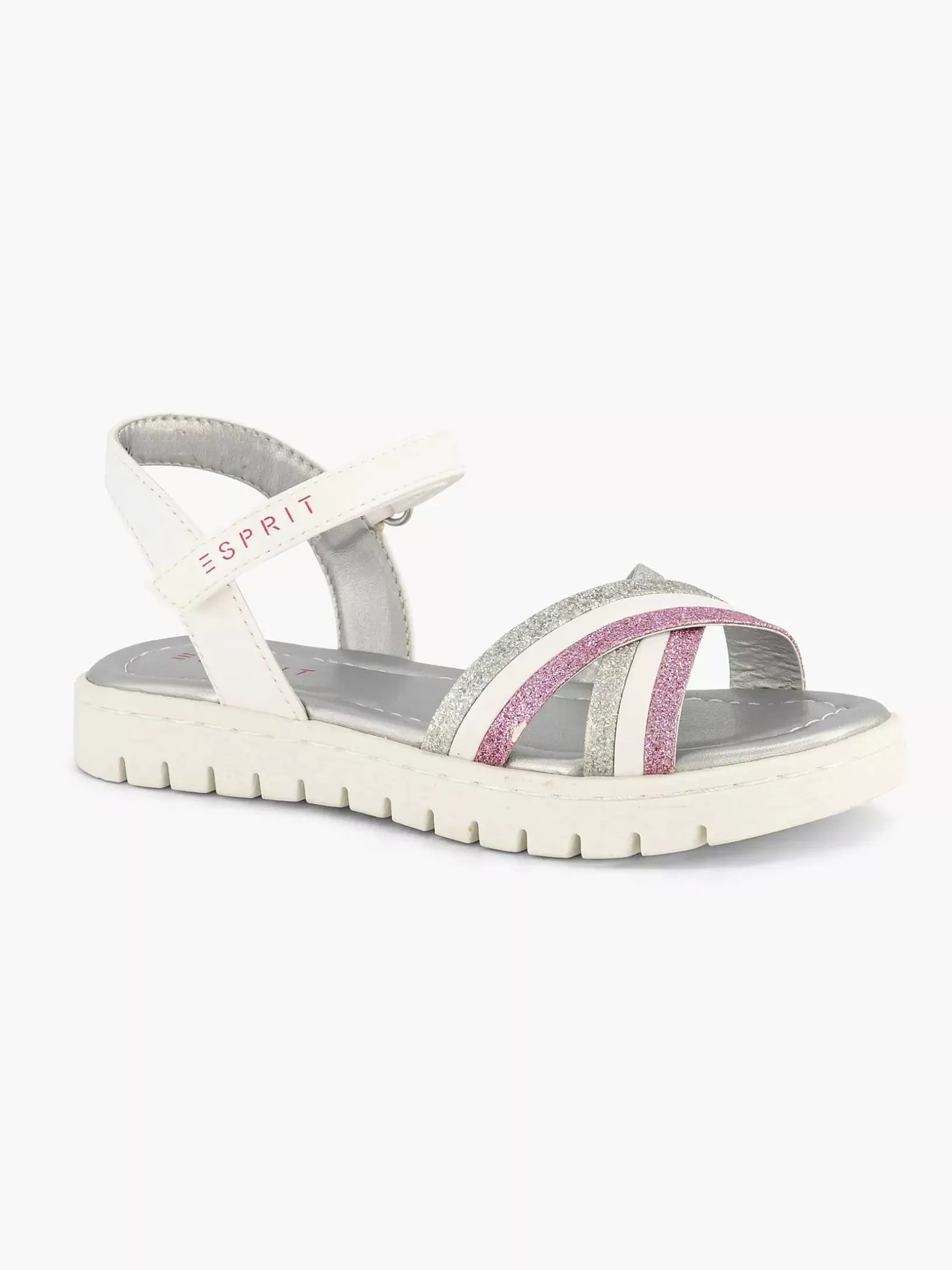 Children Esprit White Sandal Glitter