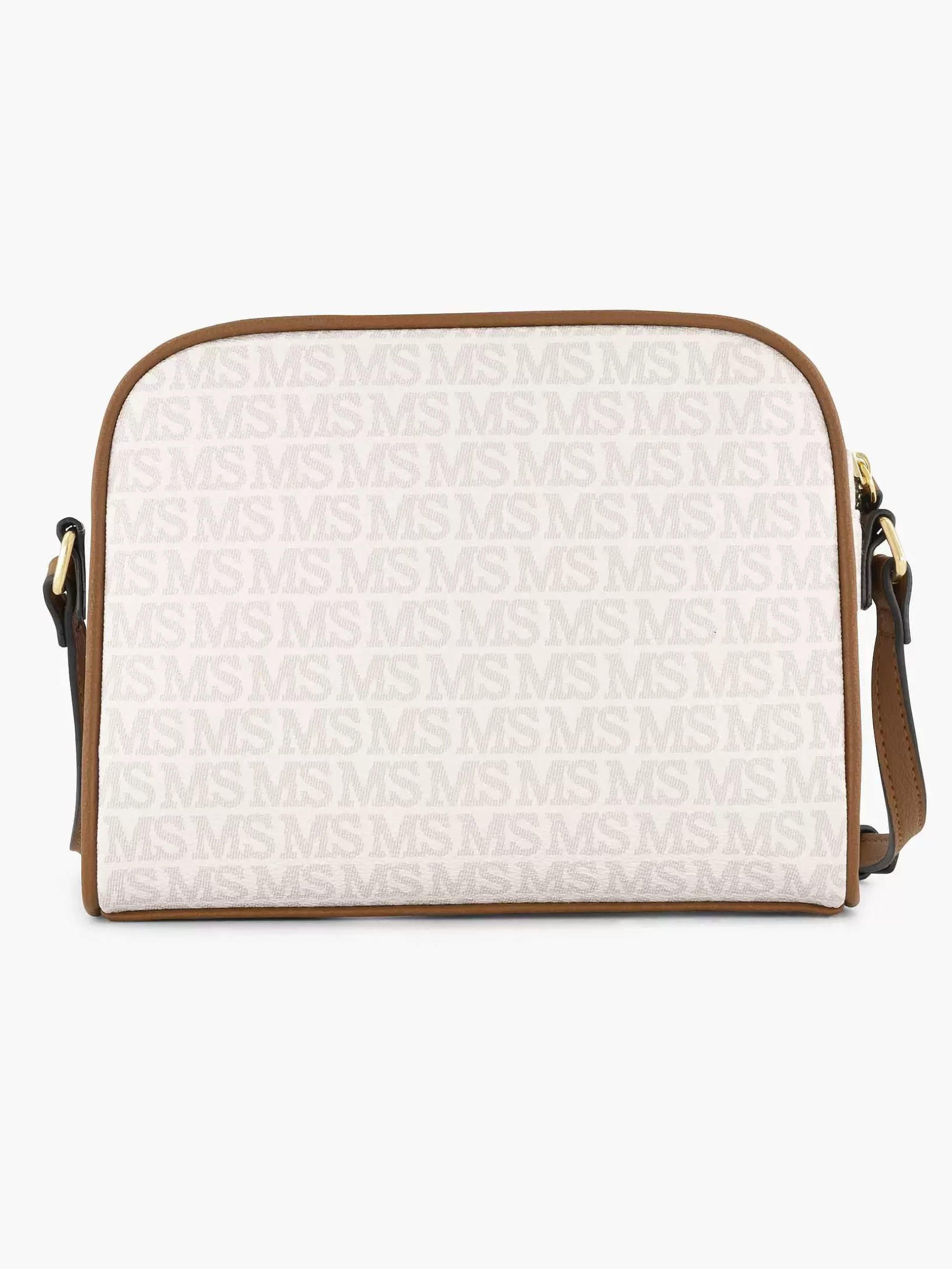 Ladies Michael Shannon White Shoulder Bag Print