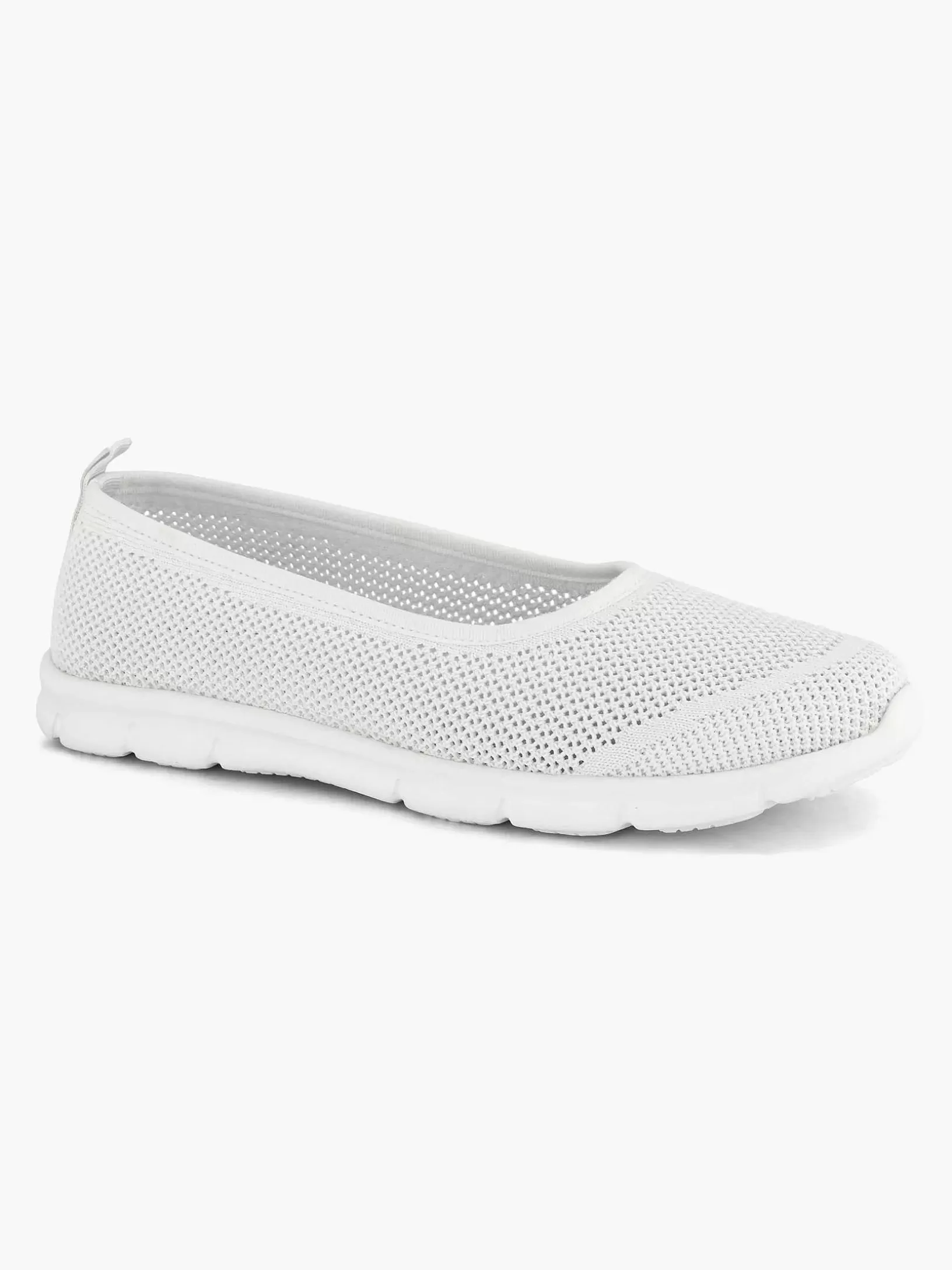 Ladies Graceland White Slip-On