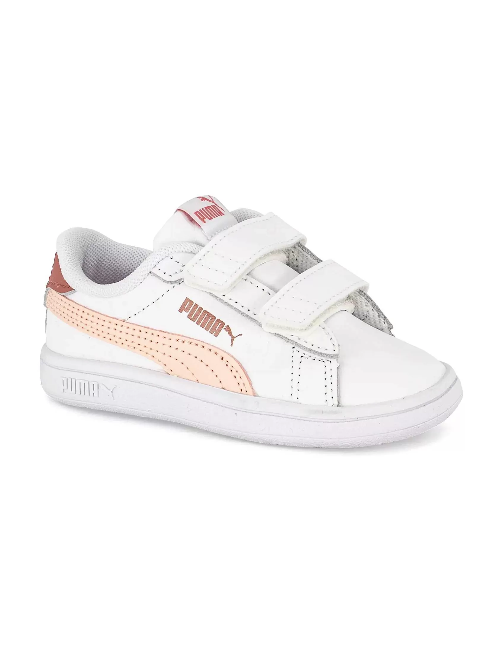 Children Puma White Smash 3.0 Lv Inf