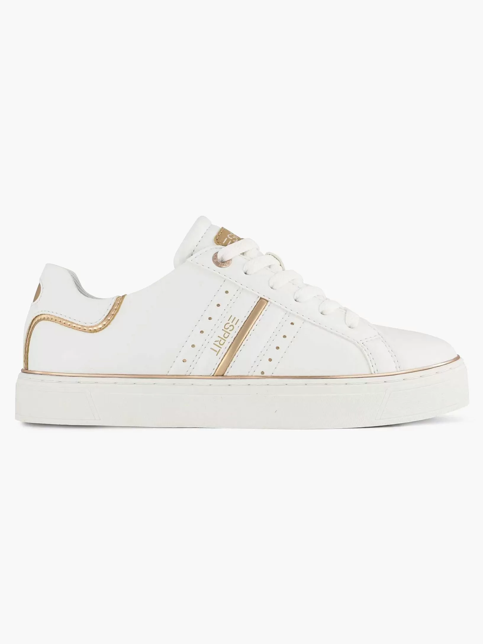 Ladies Esprit White Sneaker