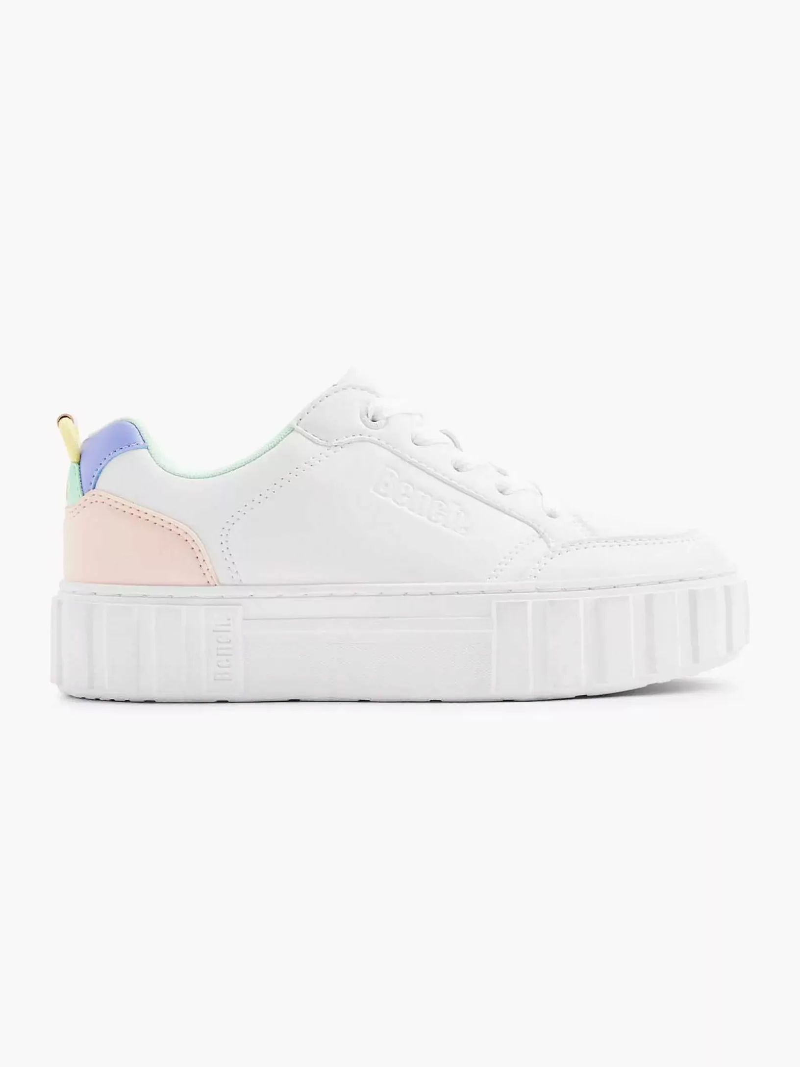 Ladies Bench White Sneaker