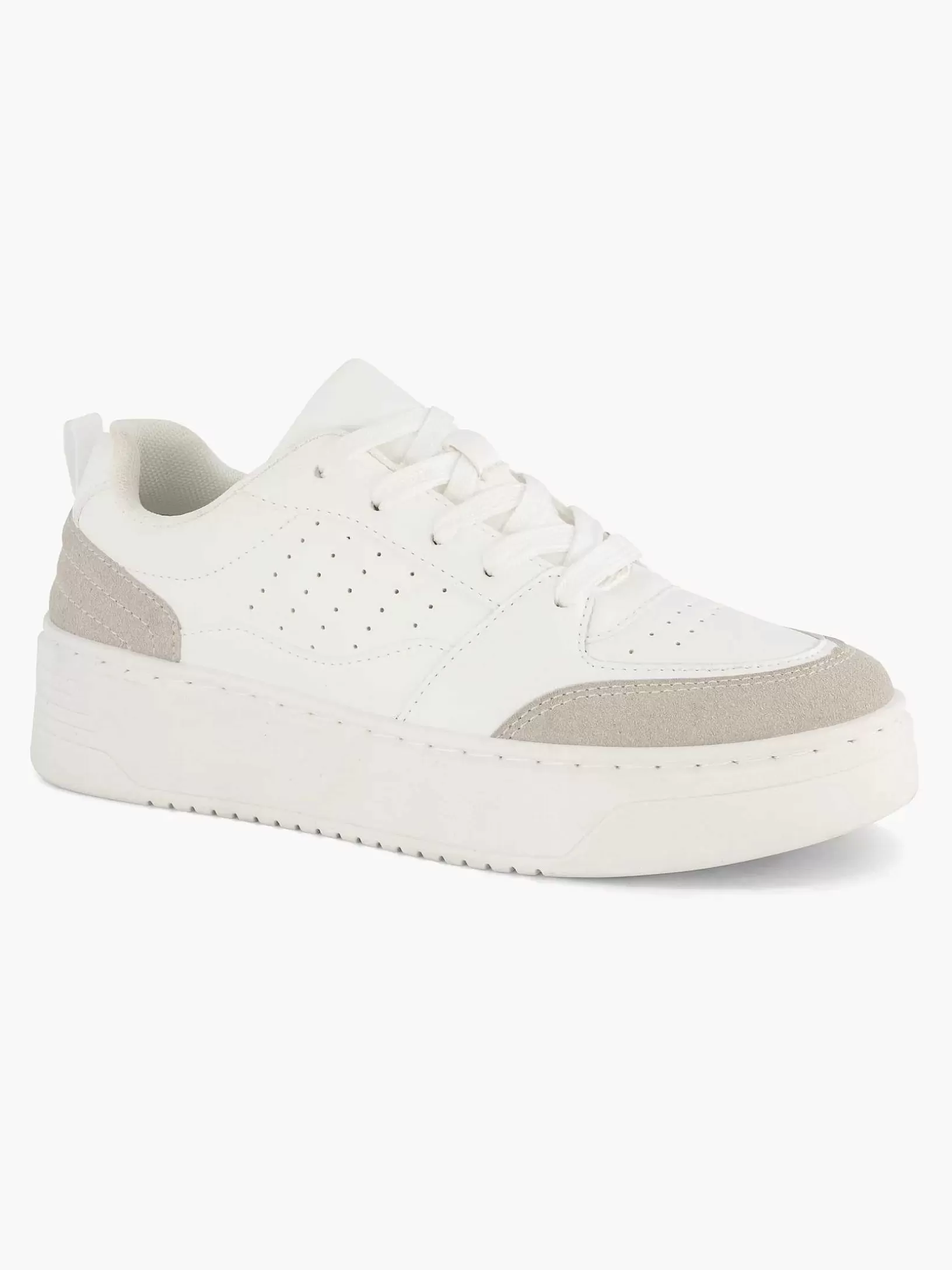 Ladies Graceland White Sneaker