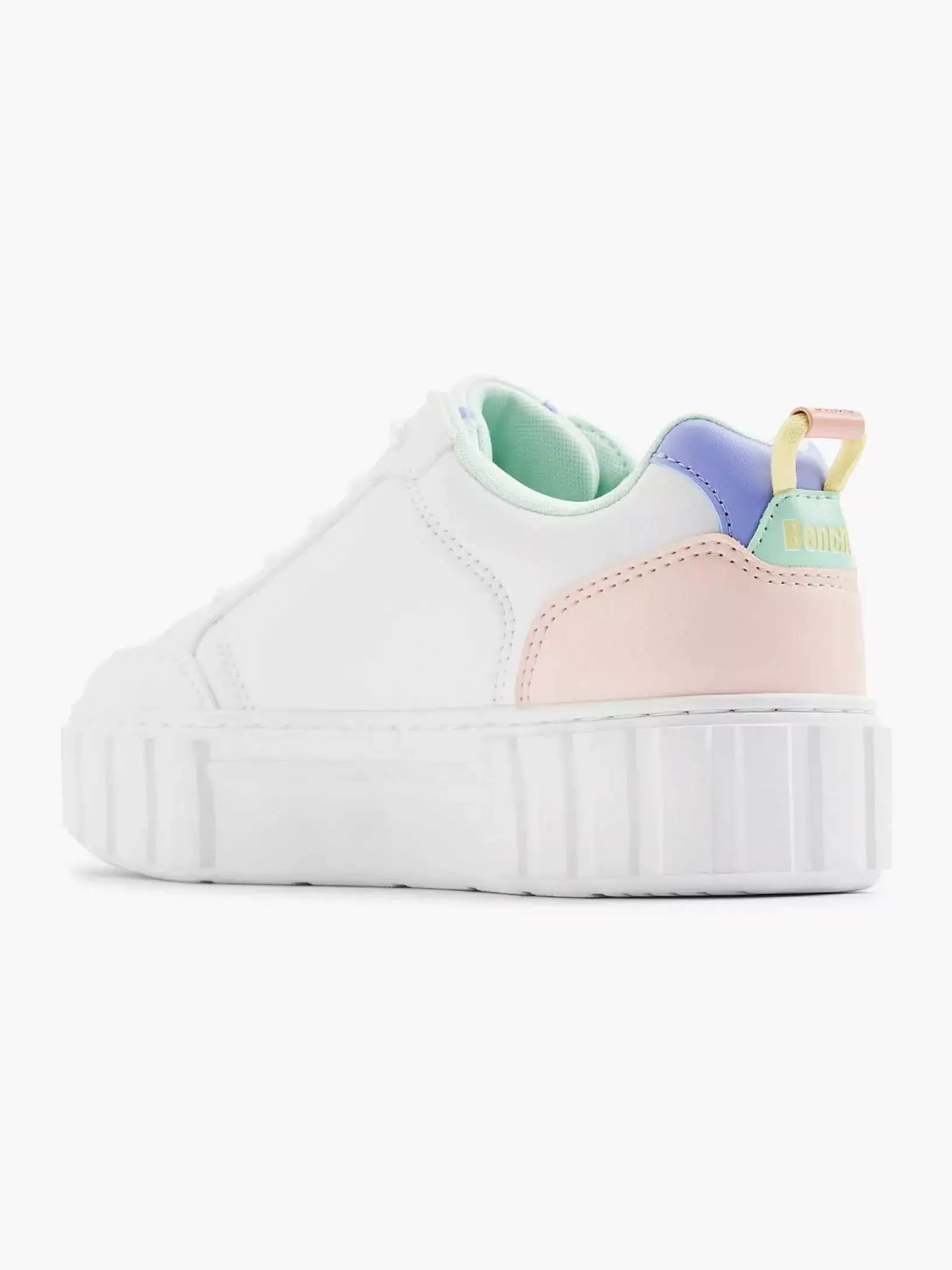 Ladies Bench White Sneaker