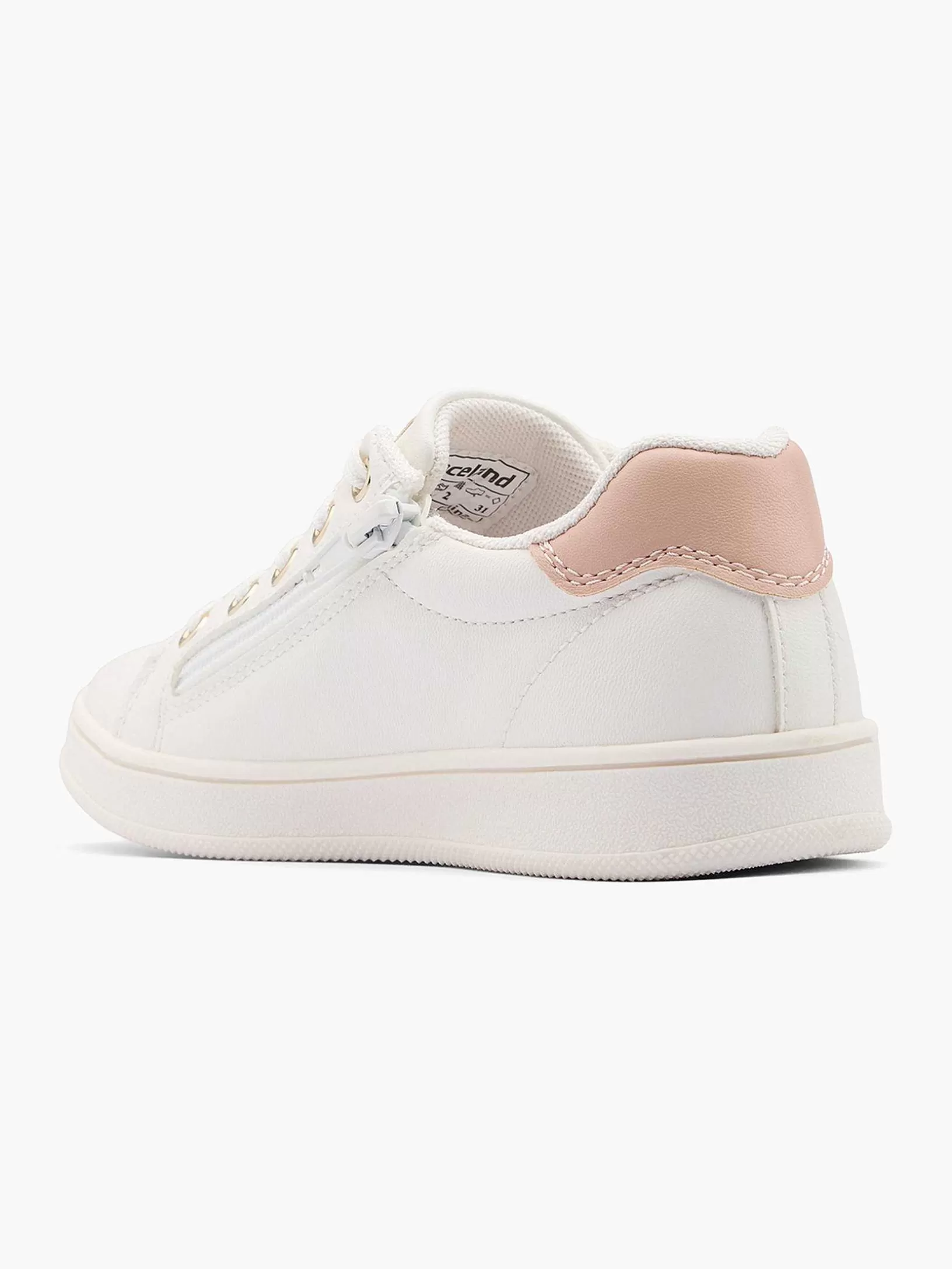 Children Graceland White Sneaker Butterflies