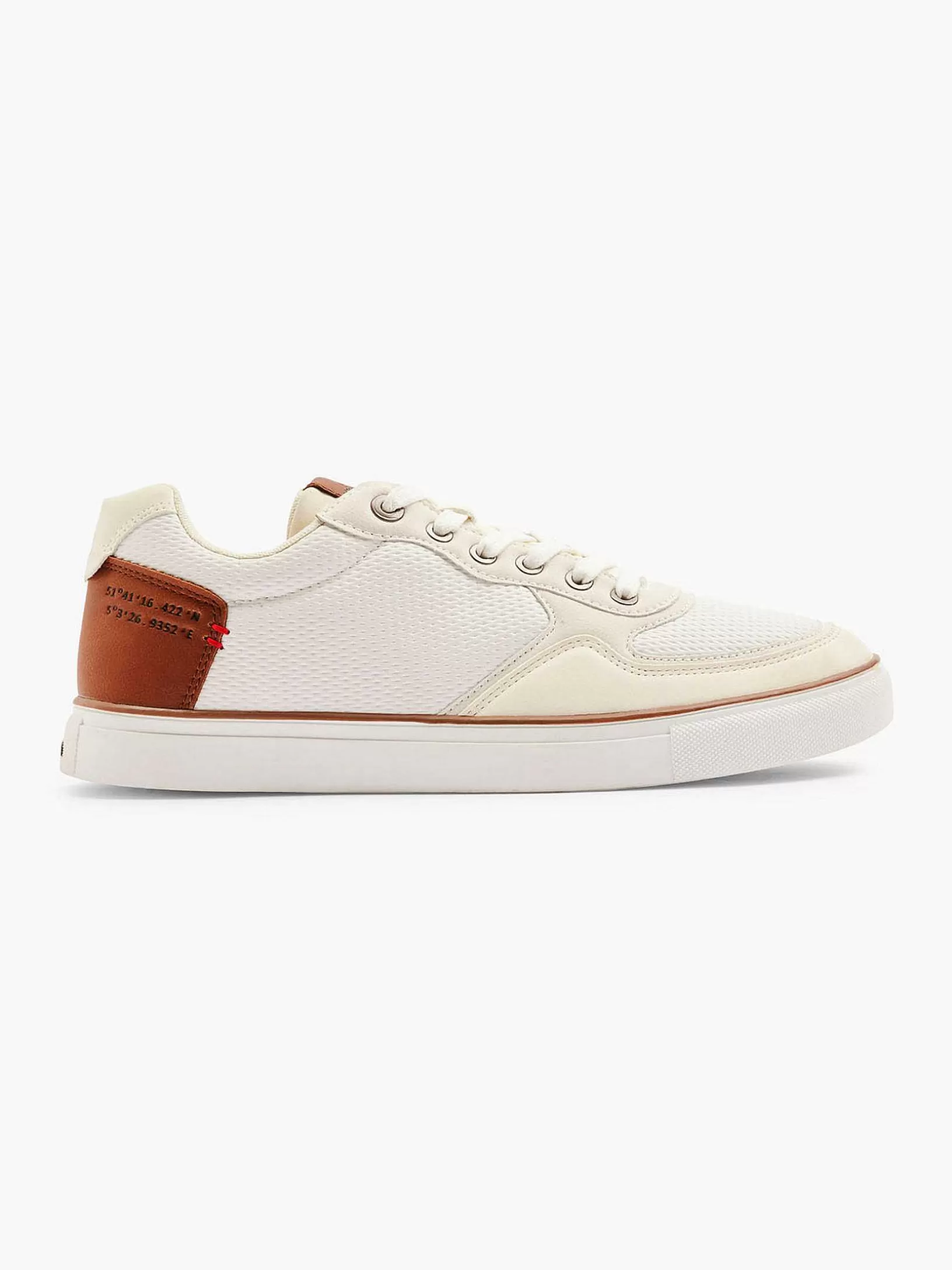 Gentlemen Memphis One White Sneaker Memory Foam