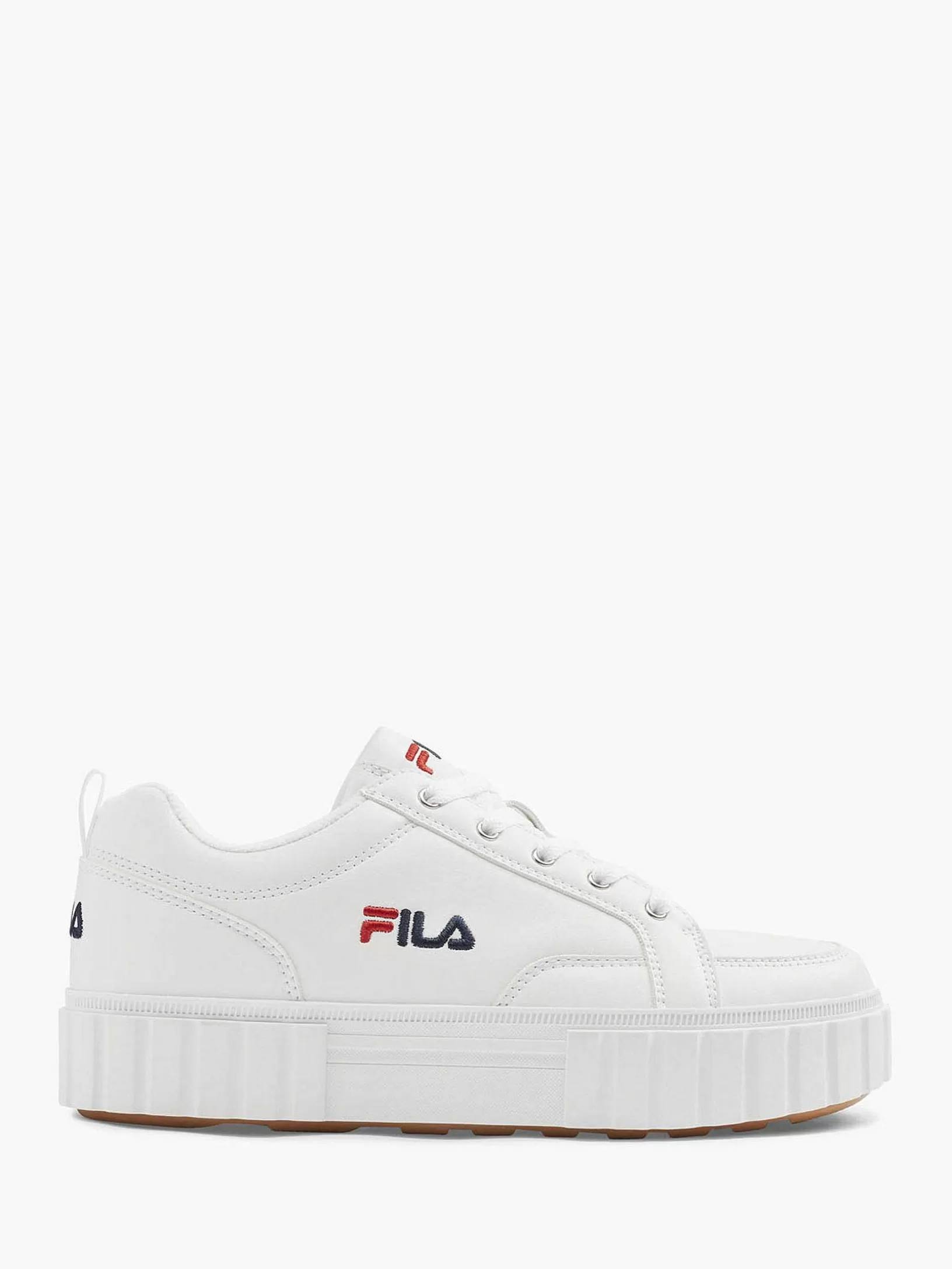 Ladies FILA White Sneaker Platform